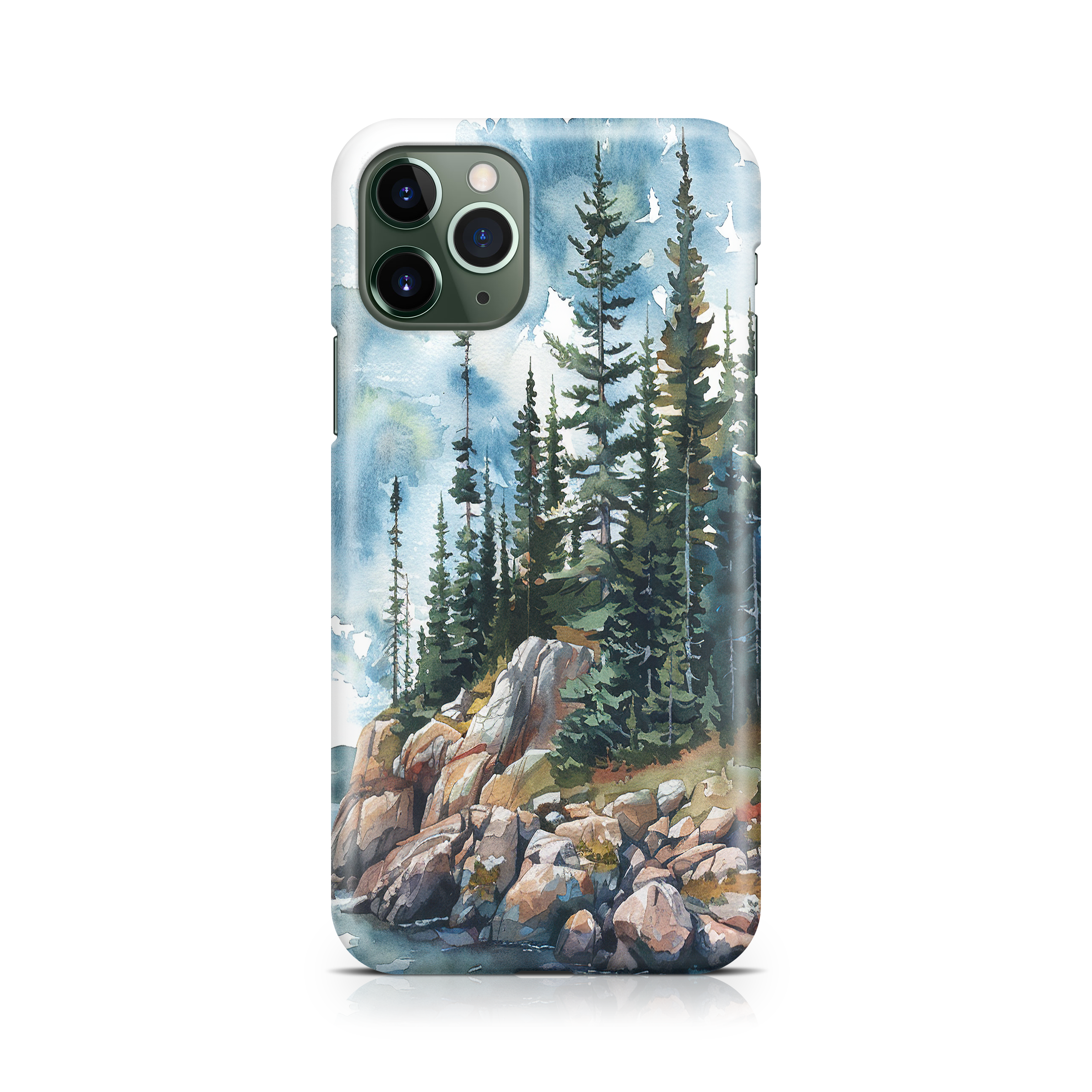 Cliffside Forest - Apple iPhone Case