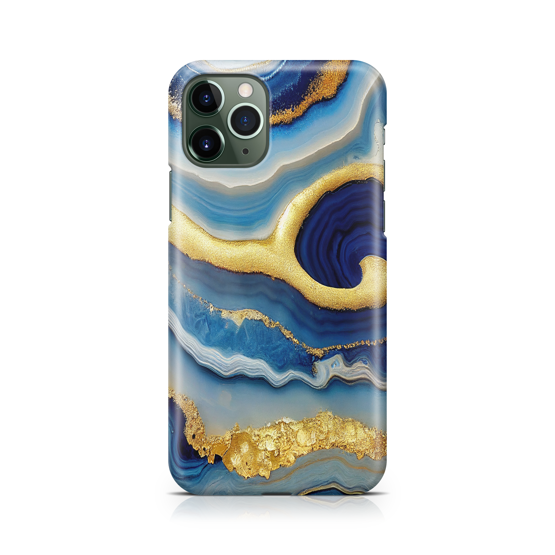 Magna Blue Marble - iPhone phone case designs by CaseSwagger