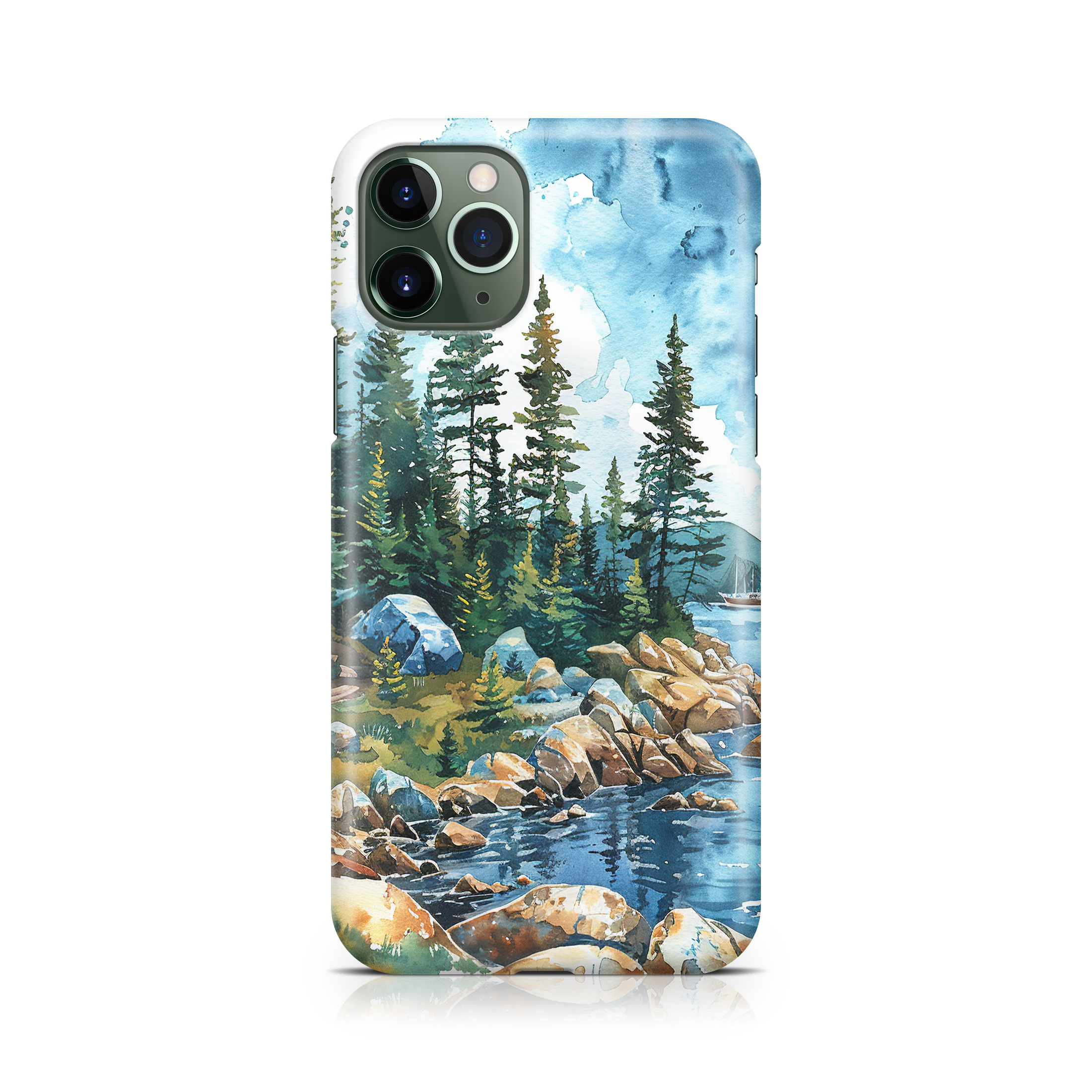Mountain Stream - Apple iPhone Case
