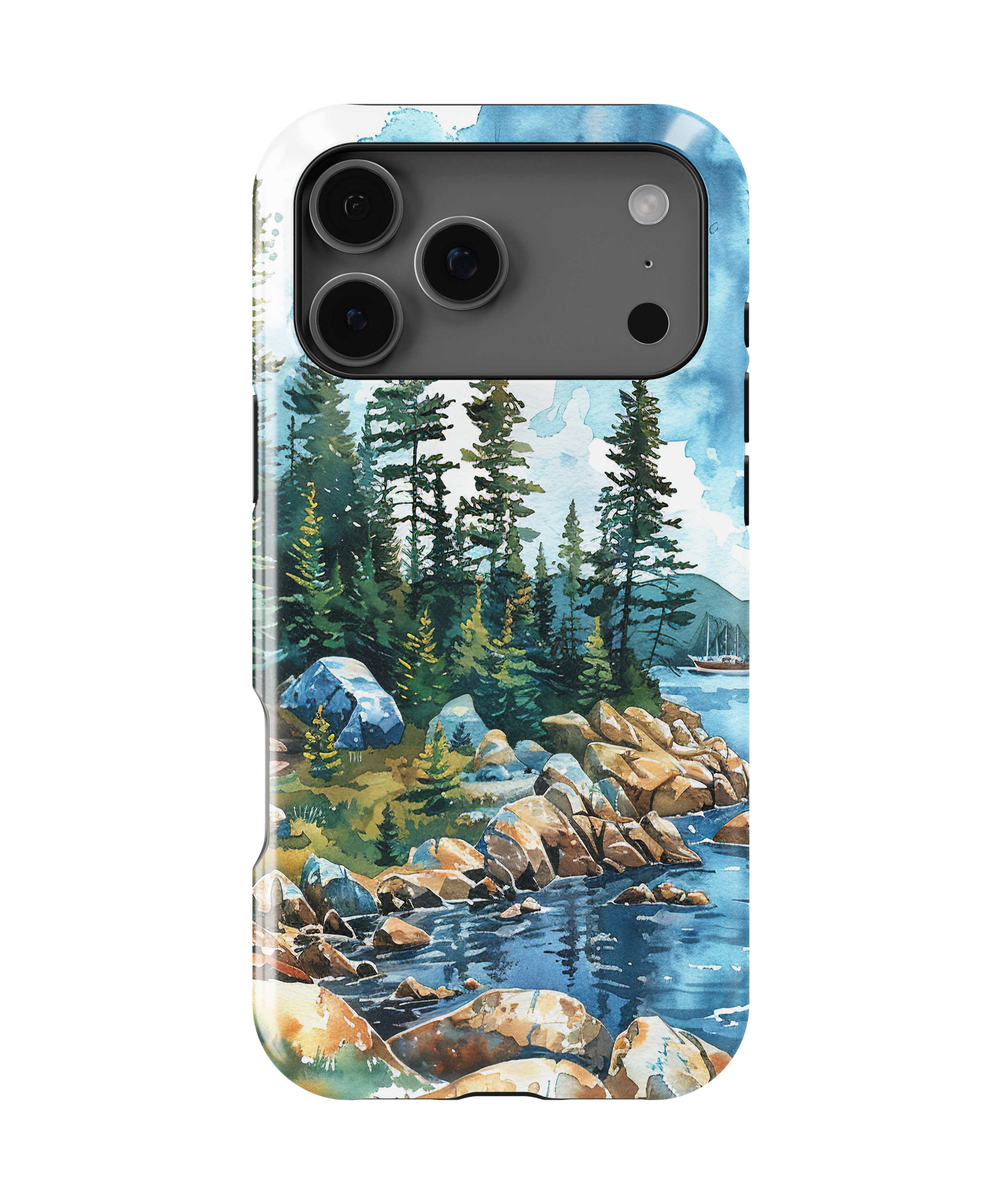 Mountain Stream - Apple iPhone Case