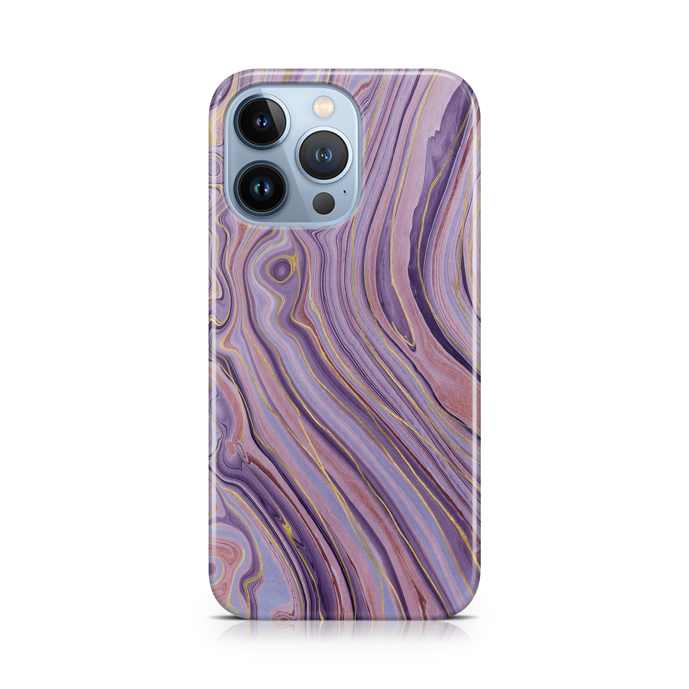 Pink Purple Agate - iPhone