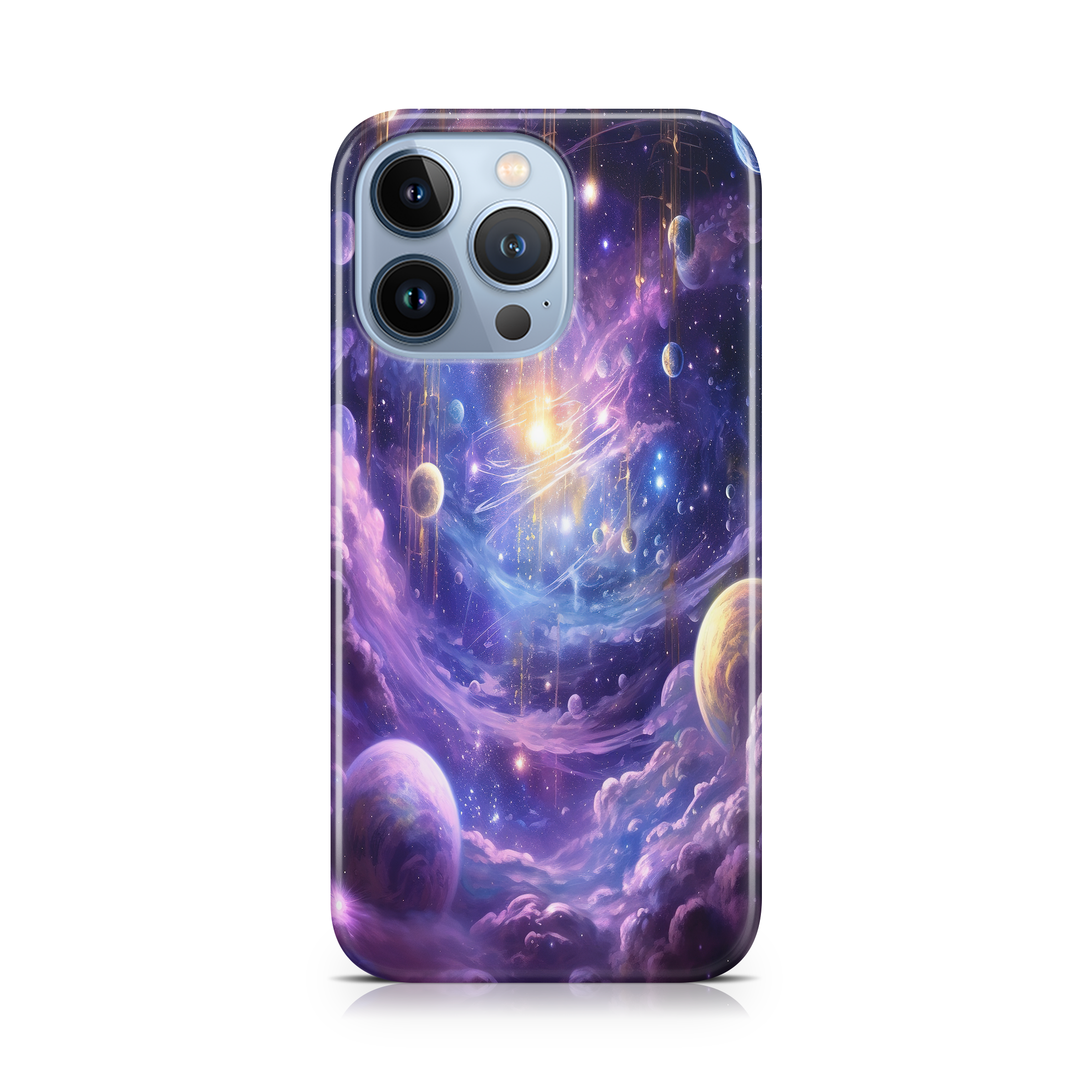 Purple Galaxies - Apple iPhone Case