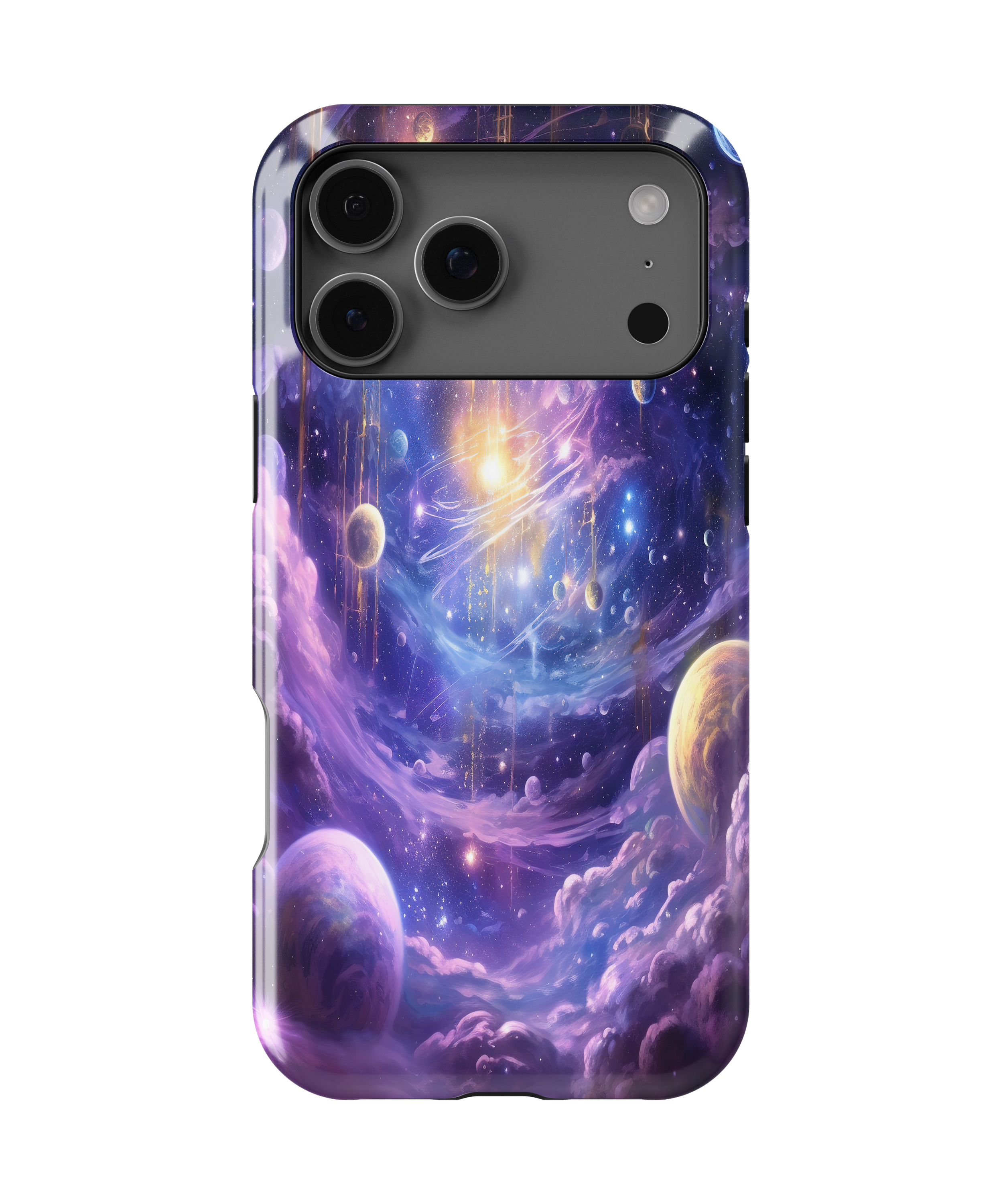 Purple Galaxies - Apple iPhone Case
