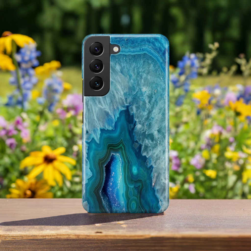 Blue Geode II - Samsung Galaxy Case