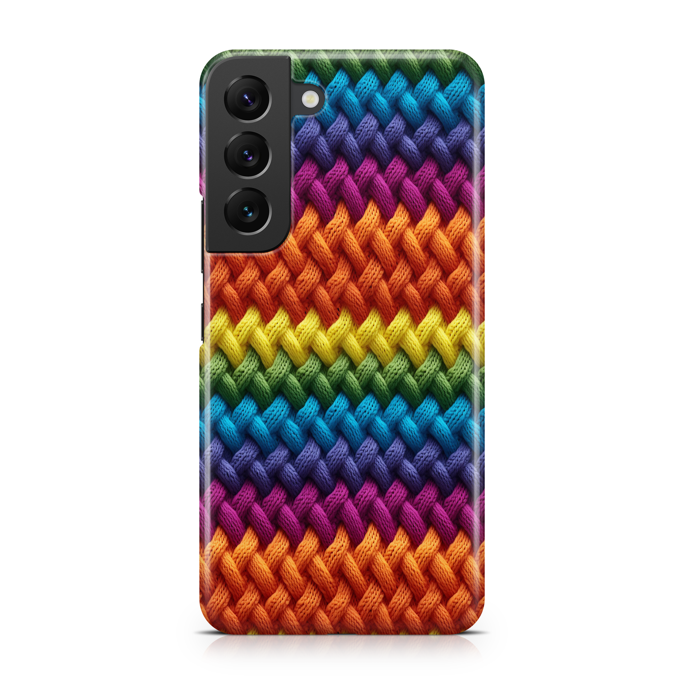 Rainbow Stitches - Samsung phone case designs by CaseSwagger