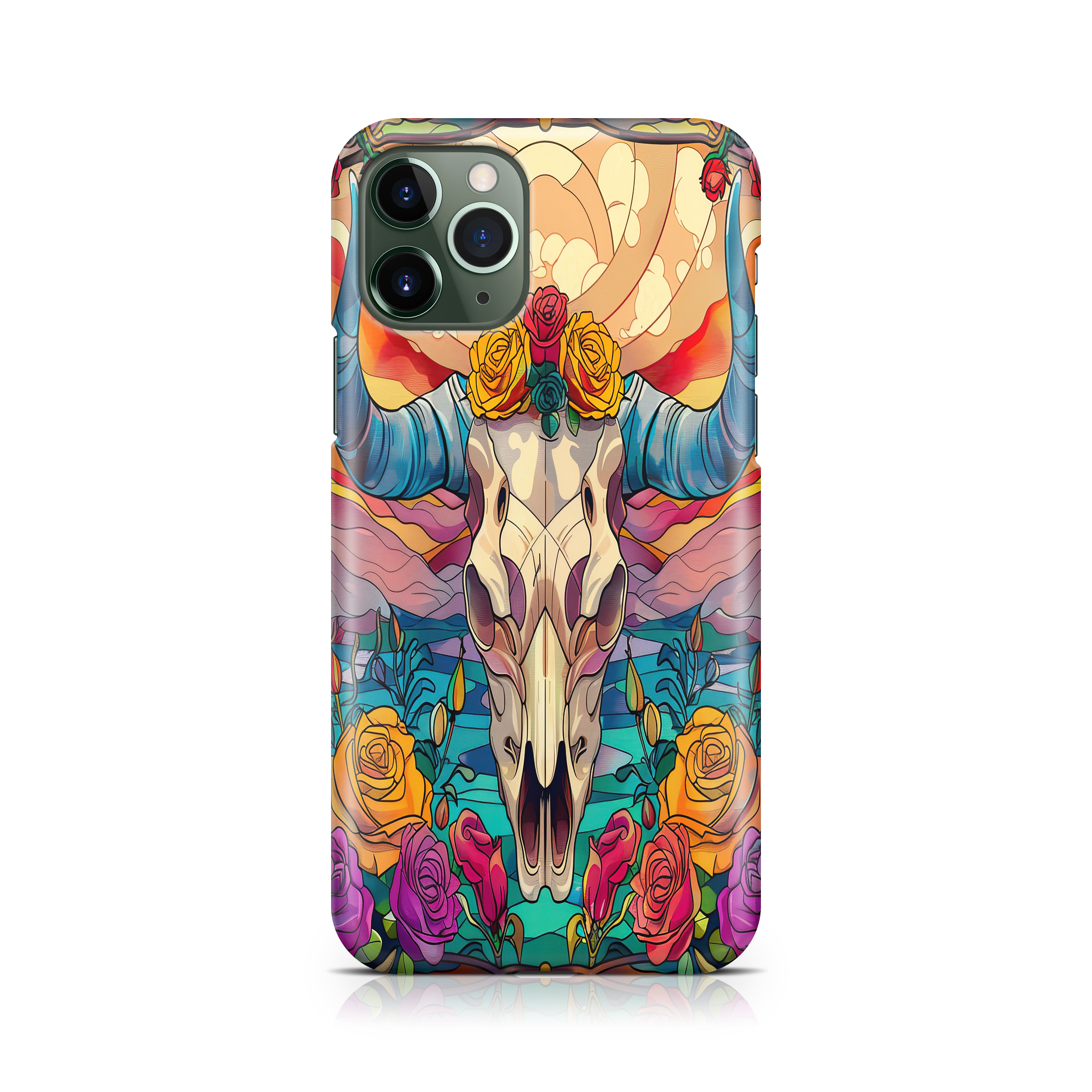 Western Bull Skull - iPhone
