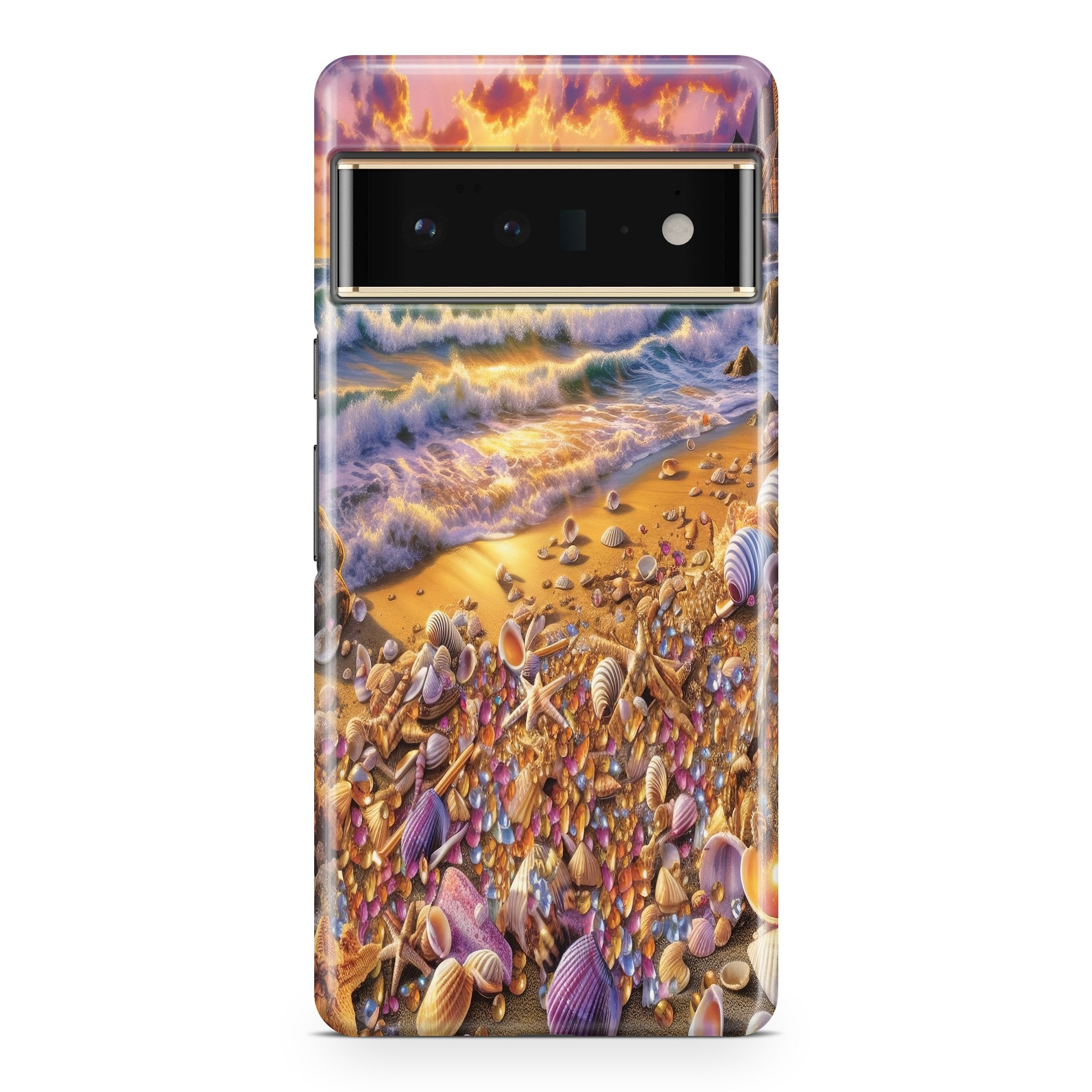 Beachside Treasure - Google phone case designs by CaseSwagger