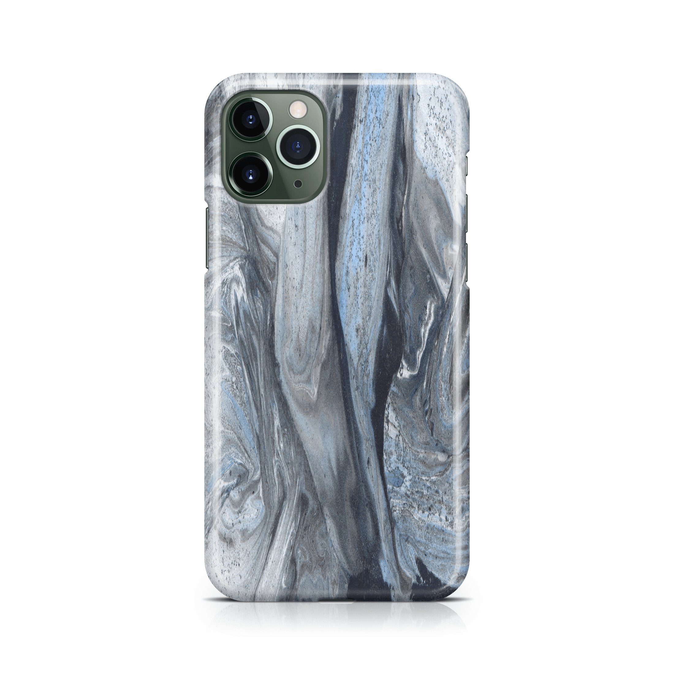 Black & White Marble Series II - iPhone phone case designs by CaseSwagger