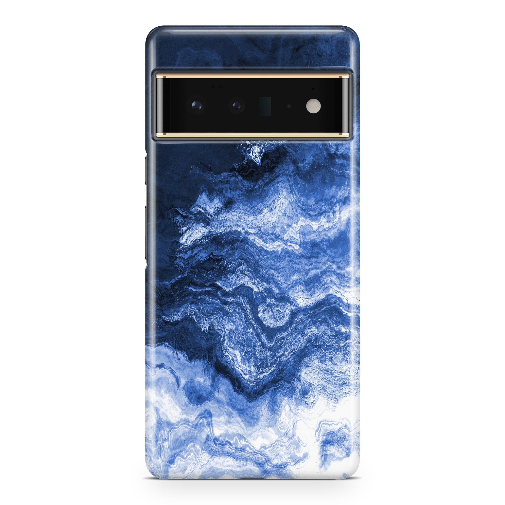 Blue Runner - Google phone case designs by CaseSwagger