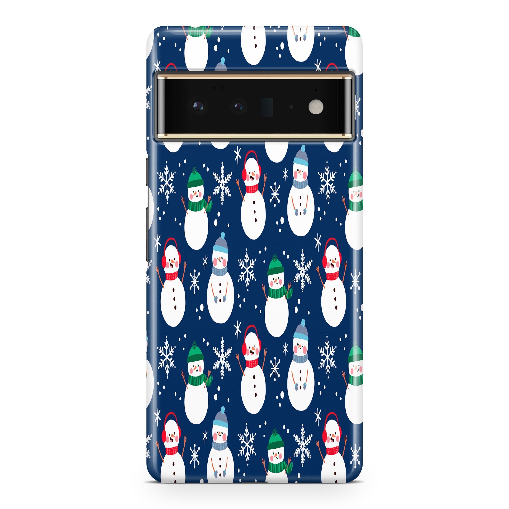 Christmas Snowman - Google phone case designs by CaseSwagger