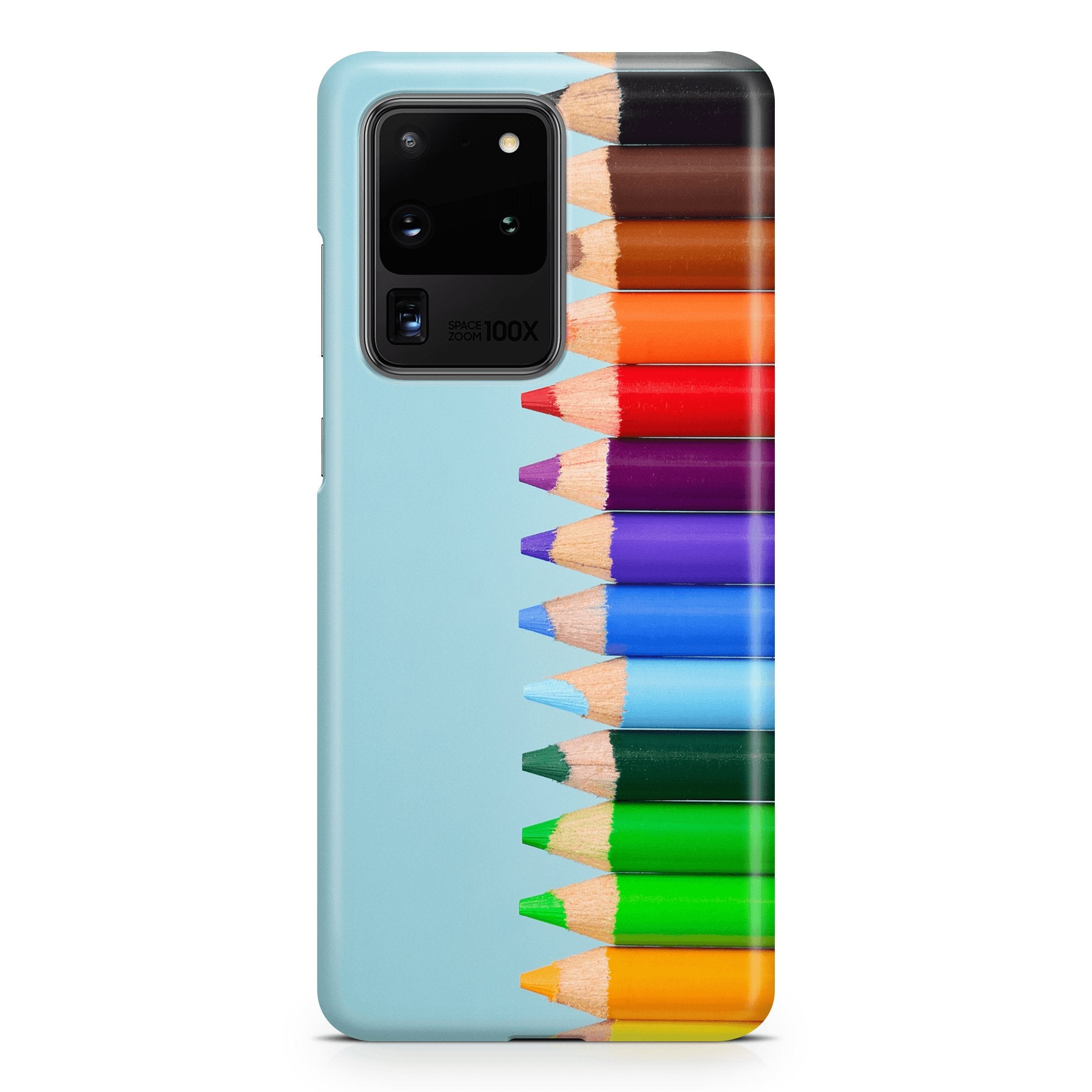 Colored Pencils - Samsung phone case designs by CaseSwagger