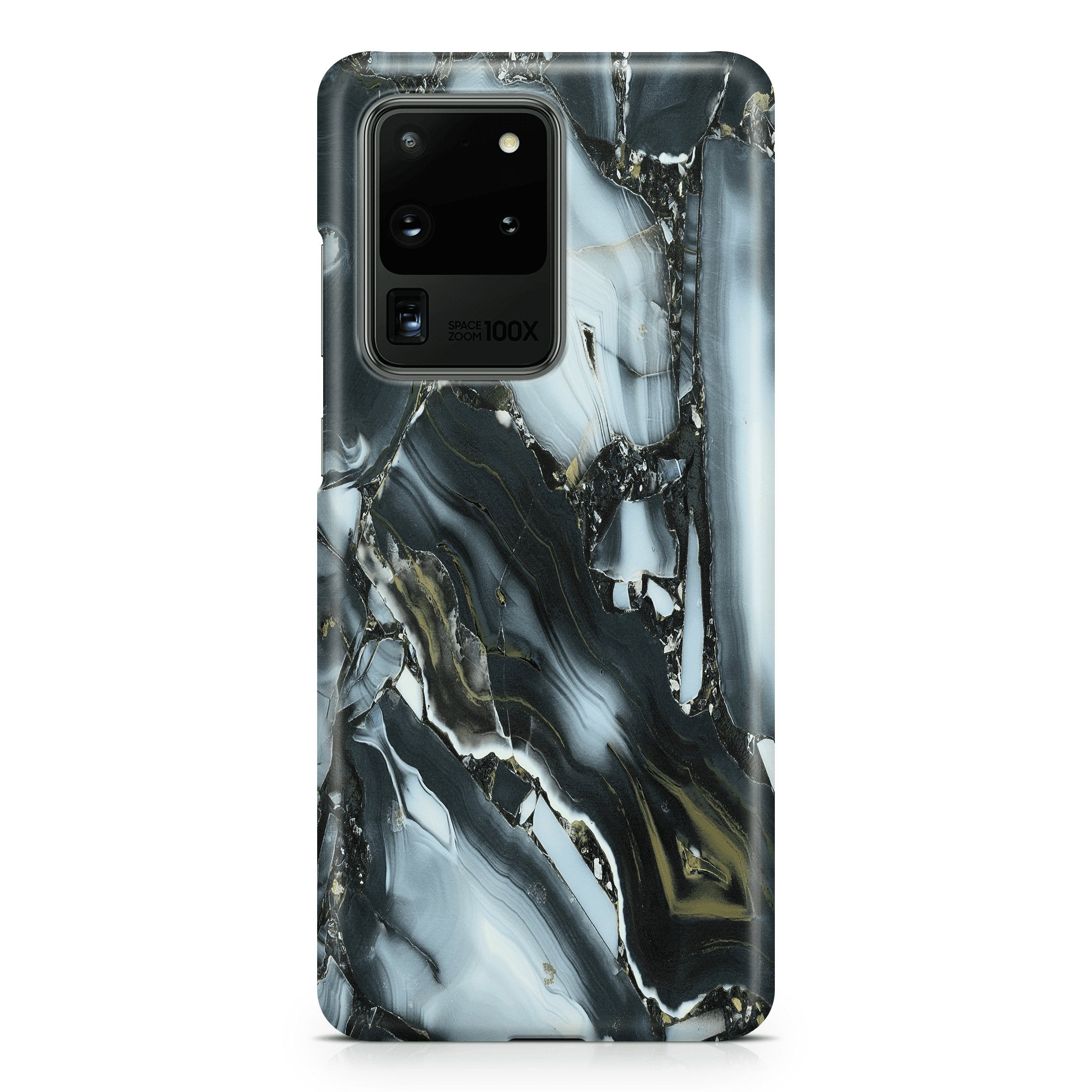 Dark Grey Agate - Samsung phone case designs by CaseSwagger