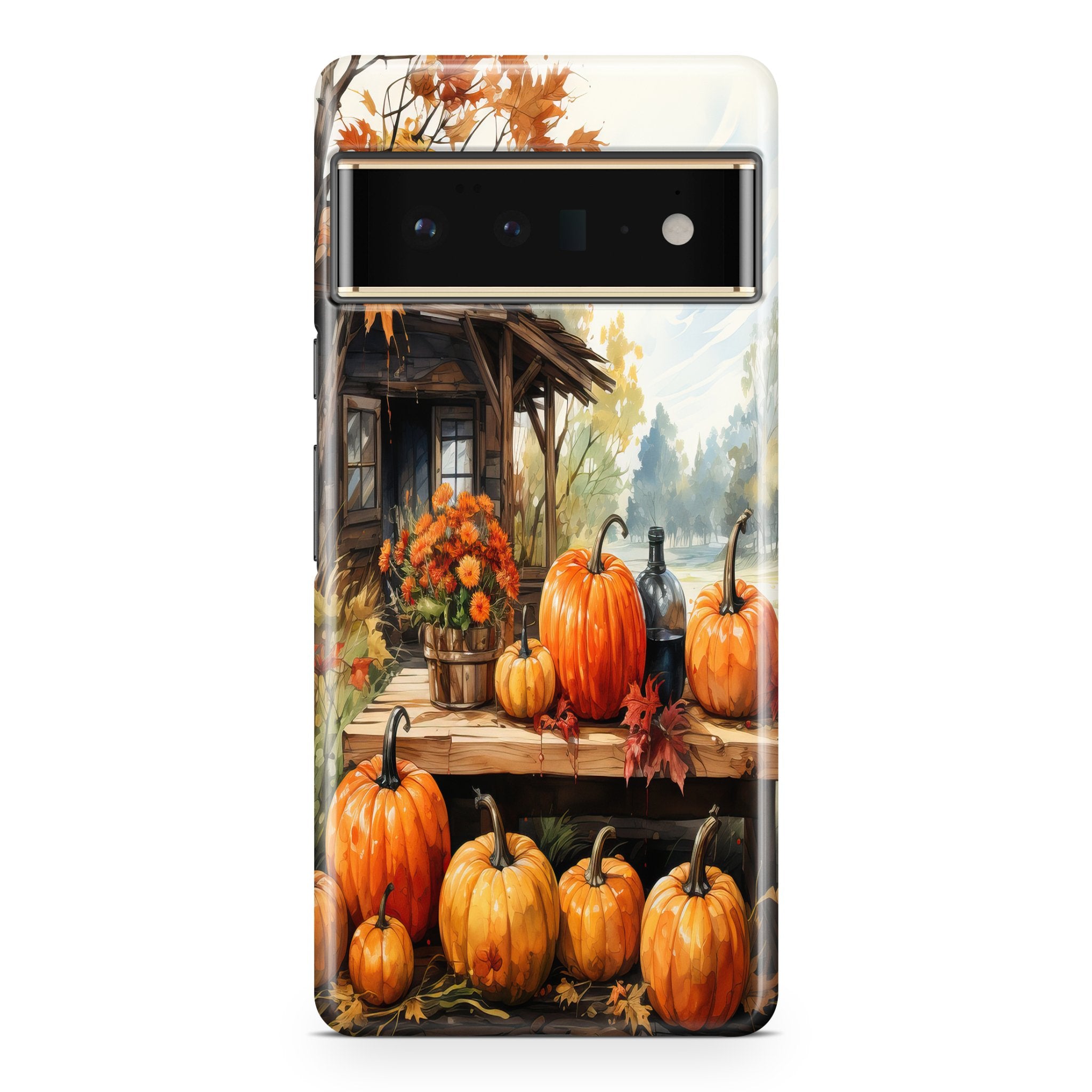 Fall Farm Harvest - Google phone case designs by CaseSwagger