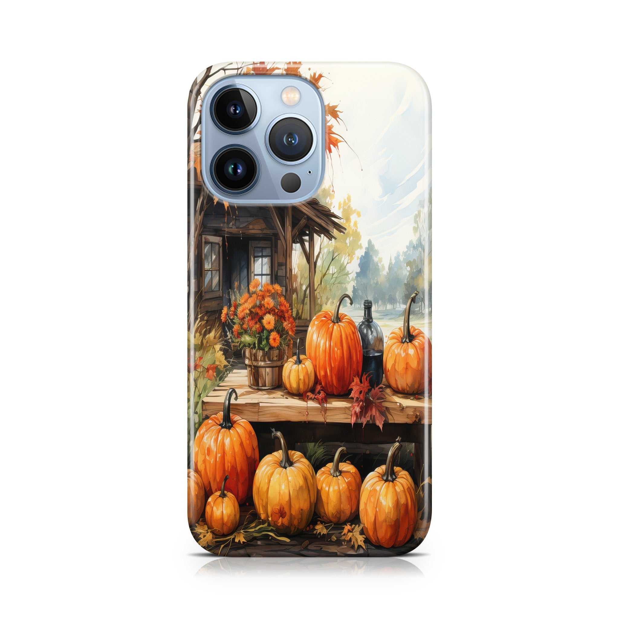 Fall Farm Harvest - iPhone phone case designs by CaseSwagger