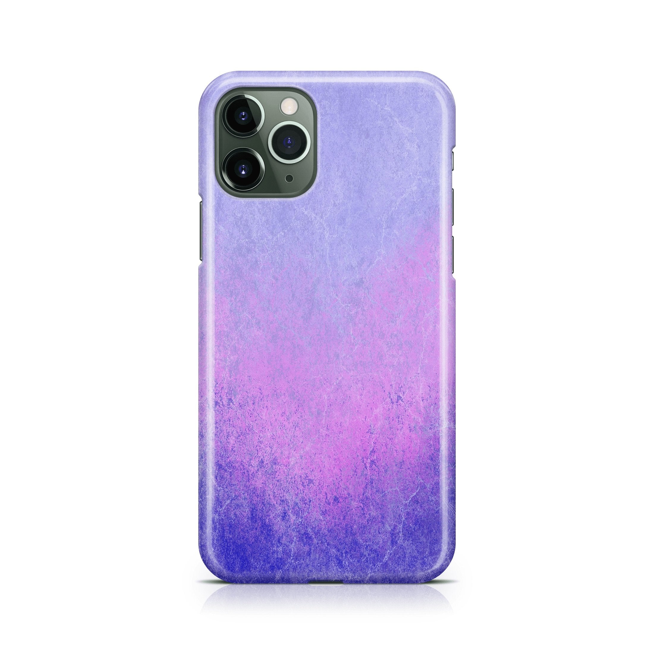 Fracture Lilac - iPhone phone case designs by CaseSwagger