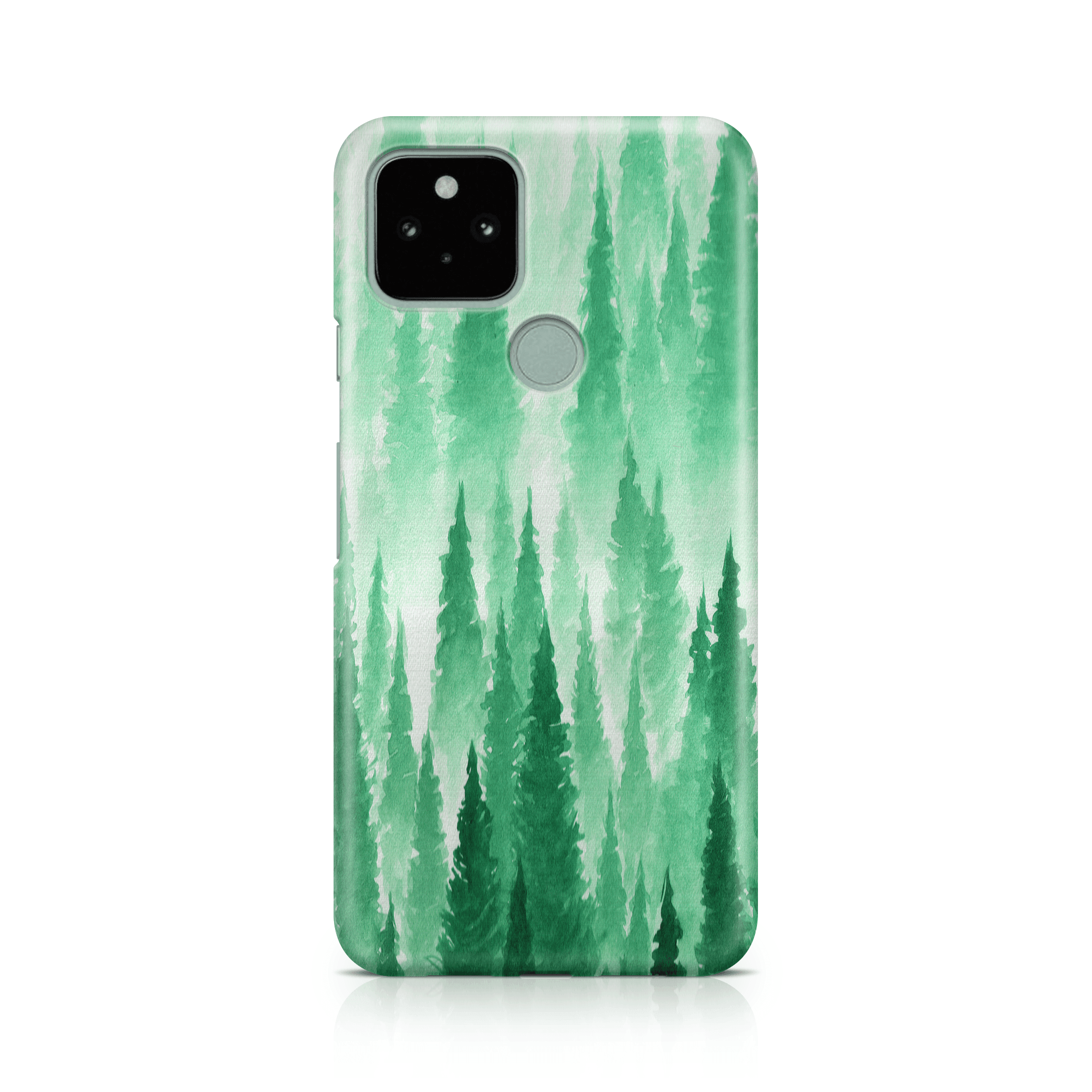 Green Mist Forest - Google phone case designs by CaseSwagger