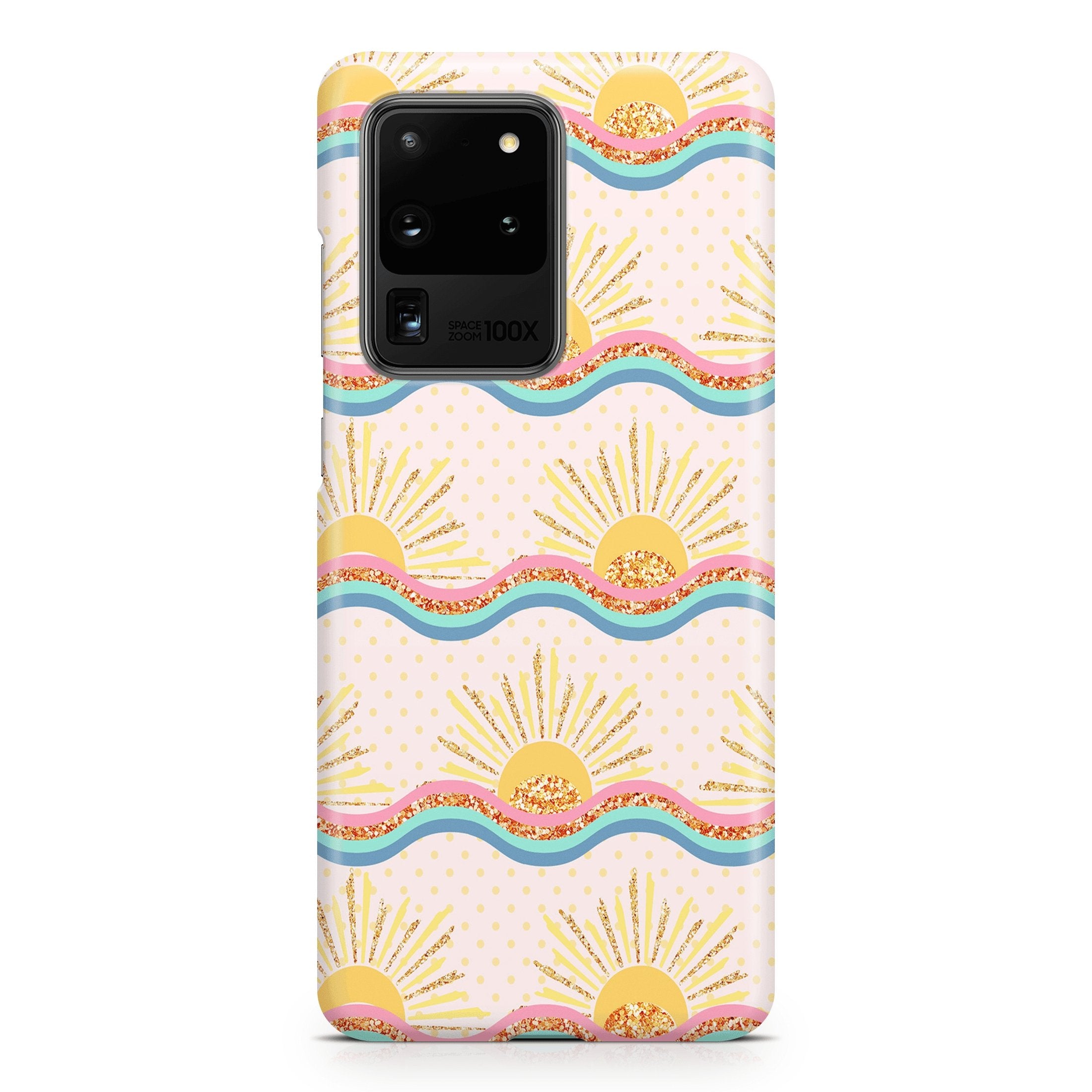 Happy Sun - Samsung phone case designs by CaseSwagger