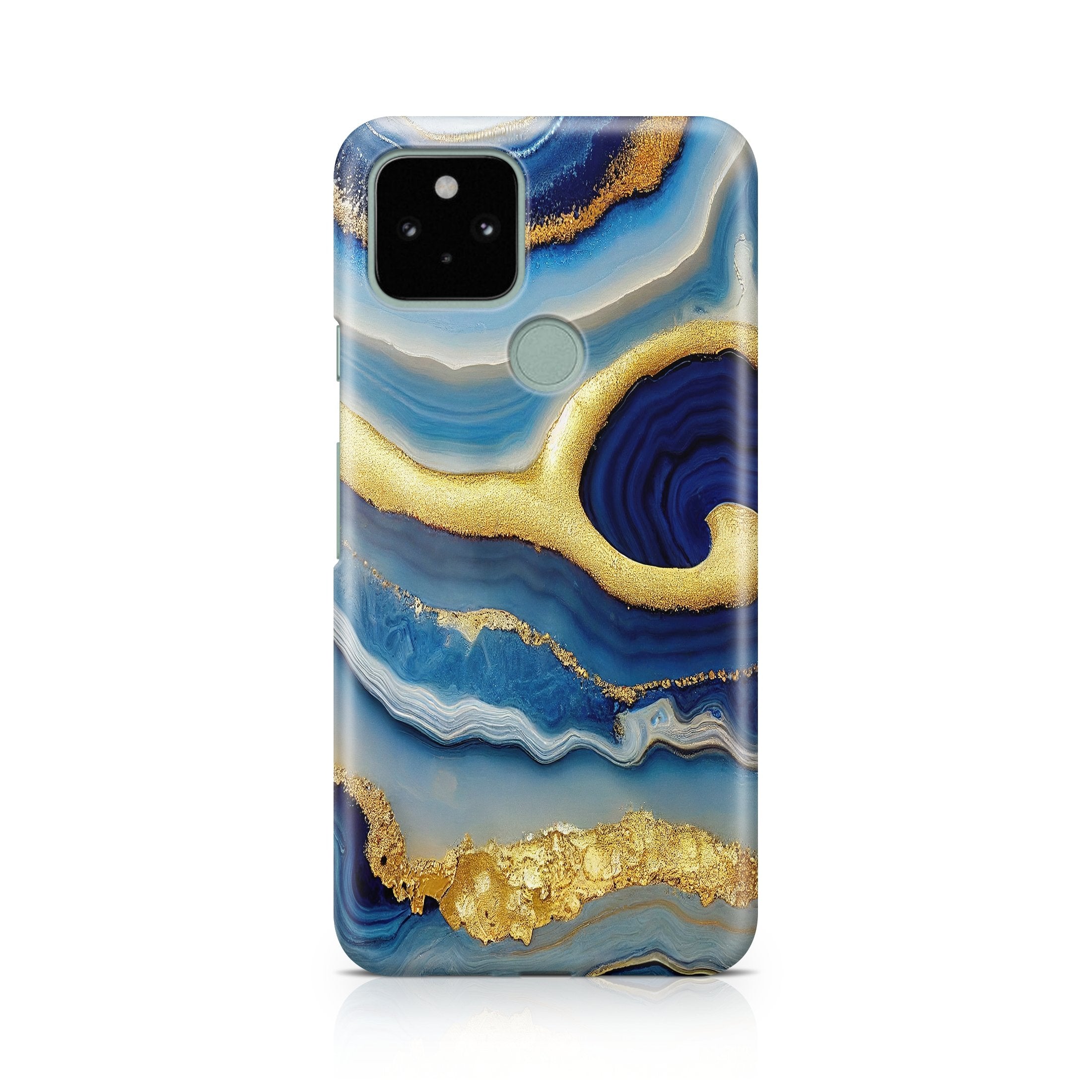 Magna Blue Marble - Google phone case designs by CaseSwagger