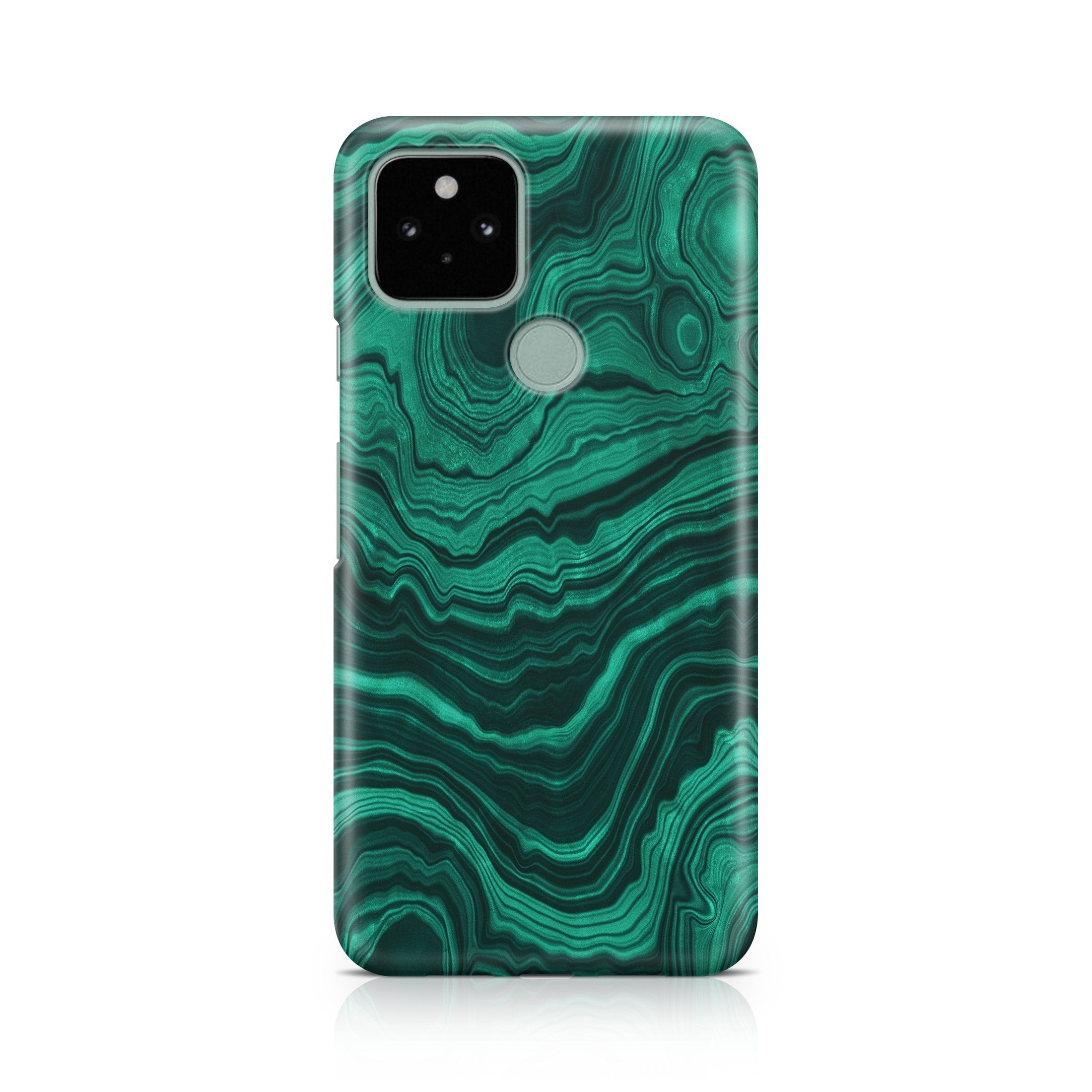 Malachite VI - Google phone case designs by CaseSwagger