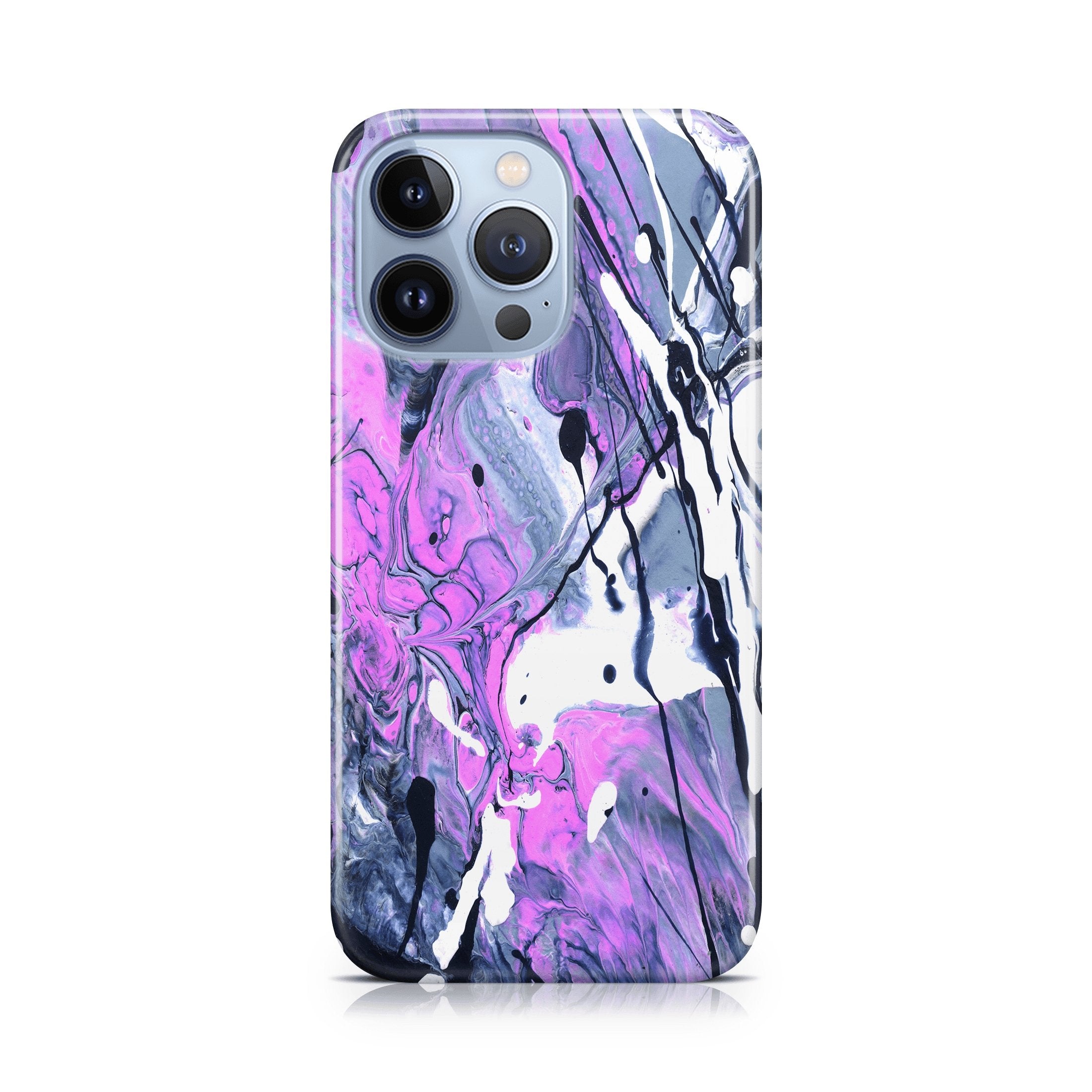 Pink Soul Acrylic - iPhone phone case designs by CaseSwagger