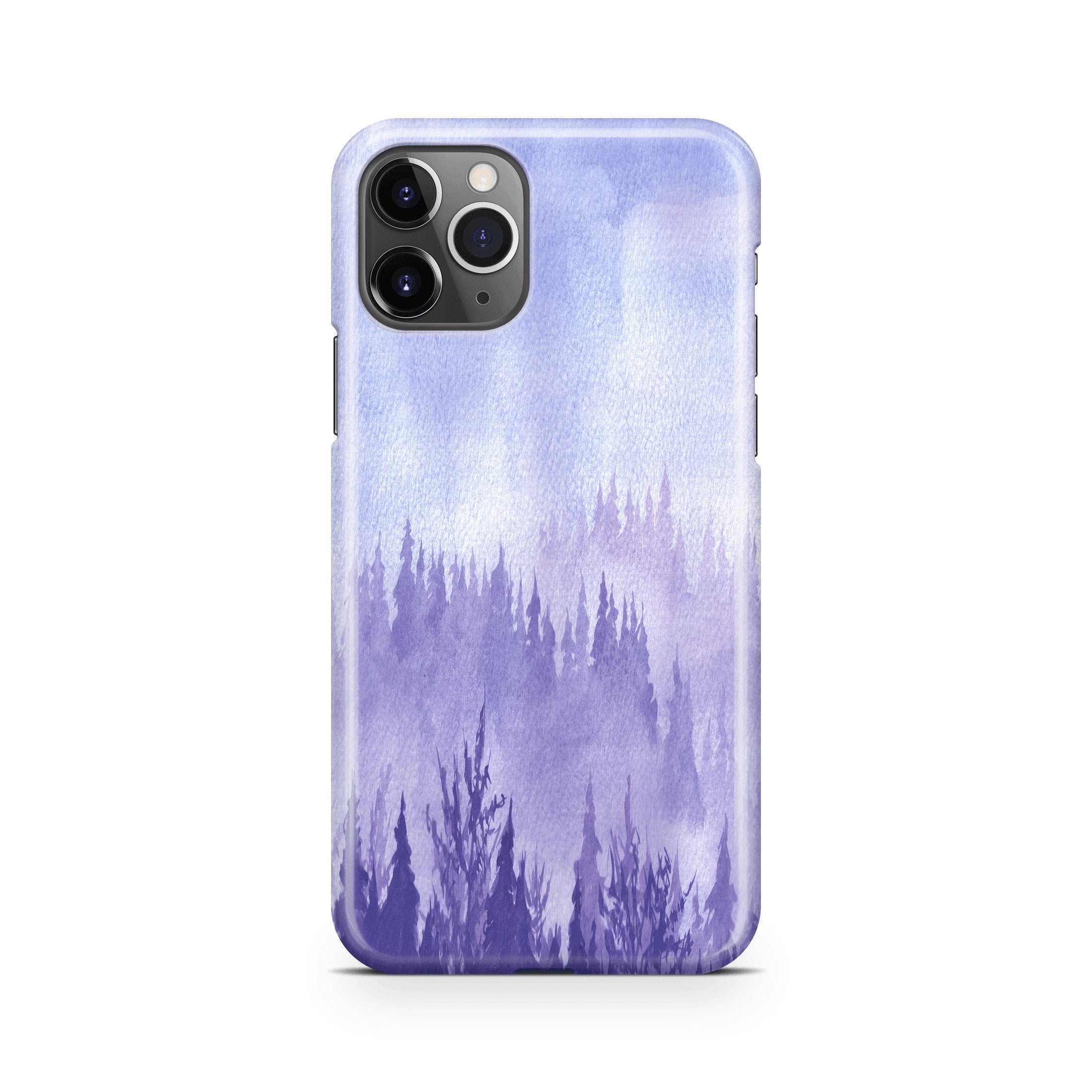 Purple Hills - iPhone phone case designs by CaseSwagger