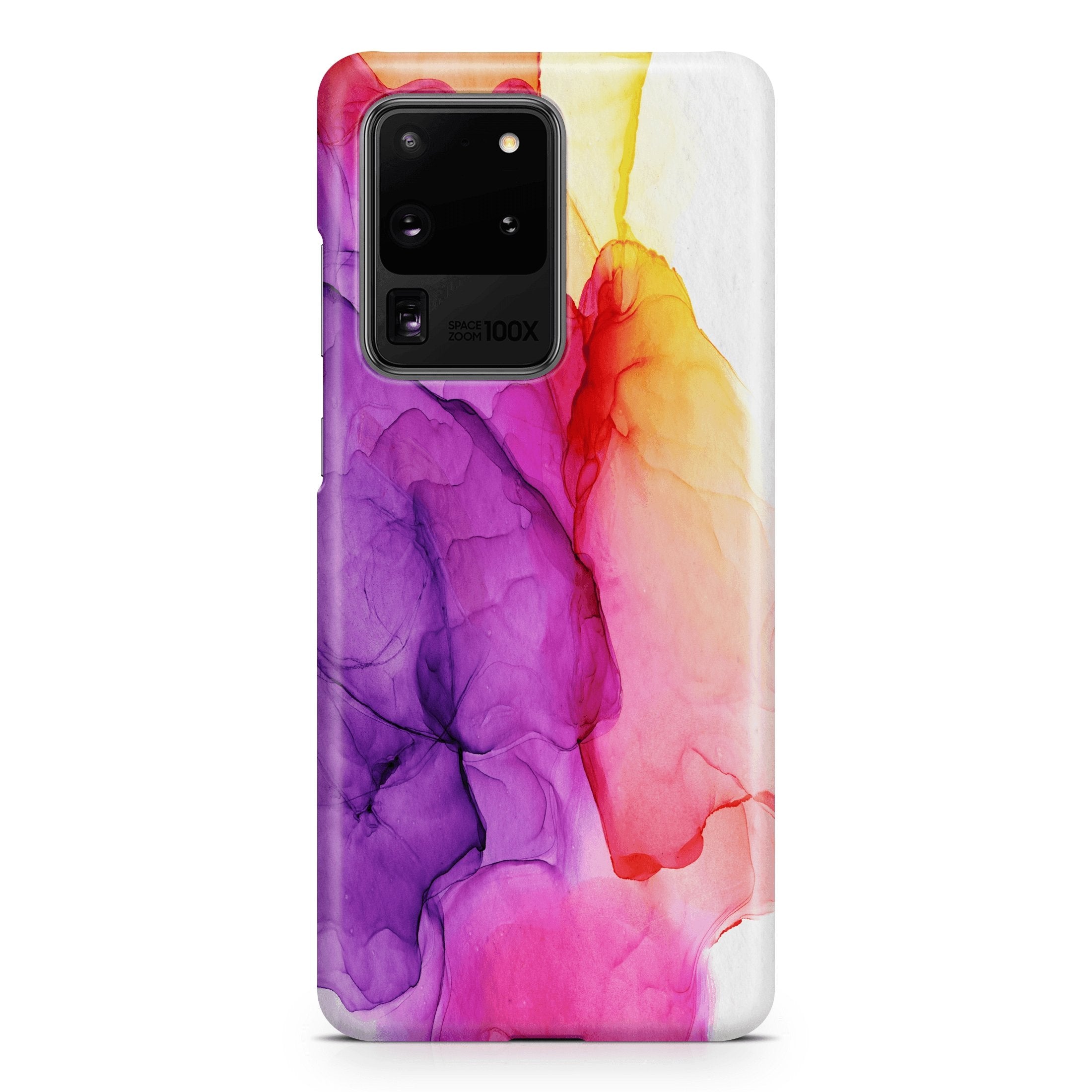 Purple Pink Inkwell - Samsung phone case designs by CaseSwagger