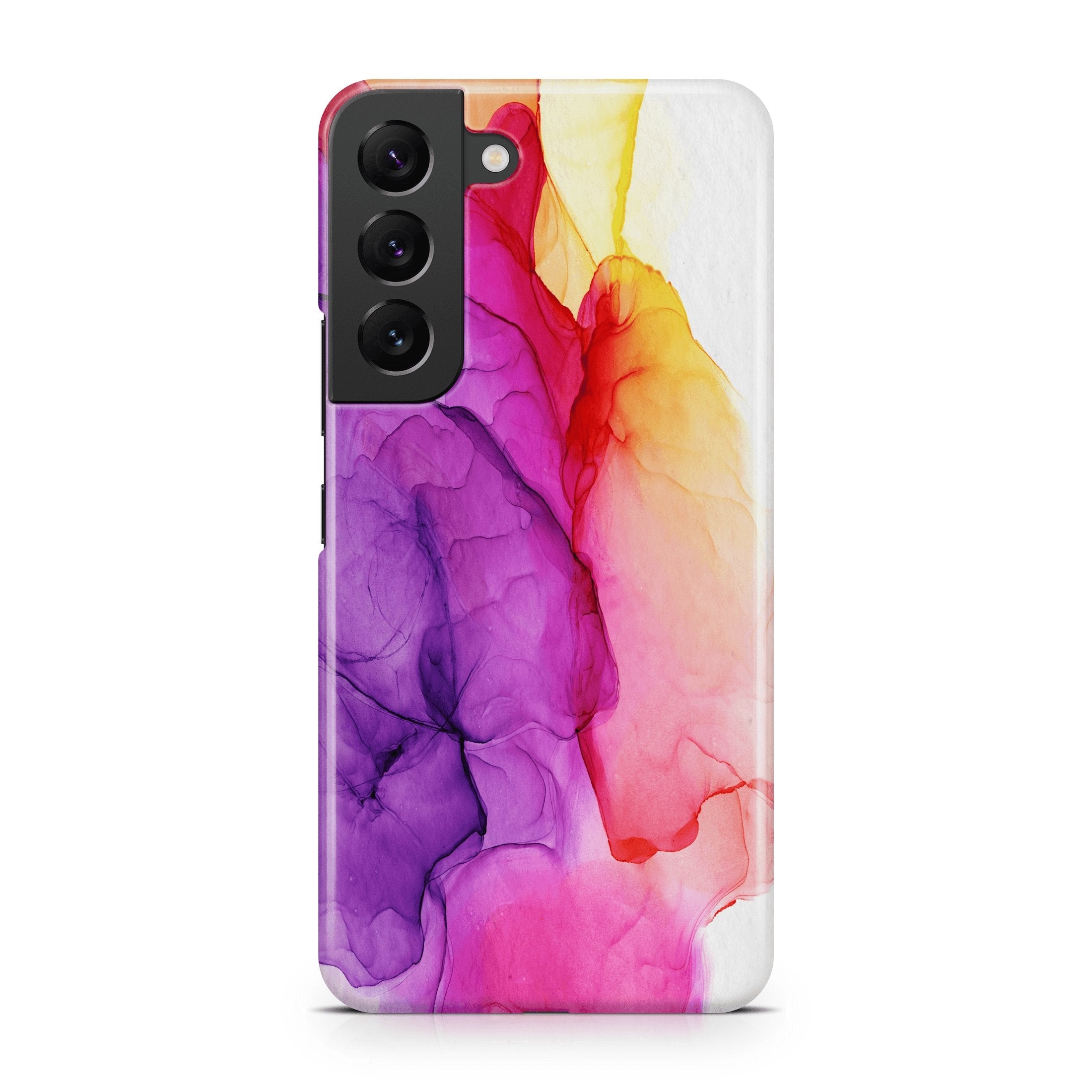 Purple Pink Inkwell - Samsung phone case designs by CaseSwagger