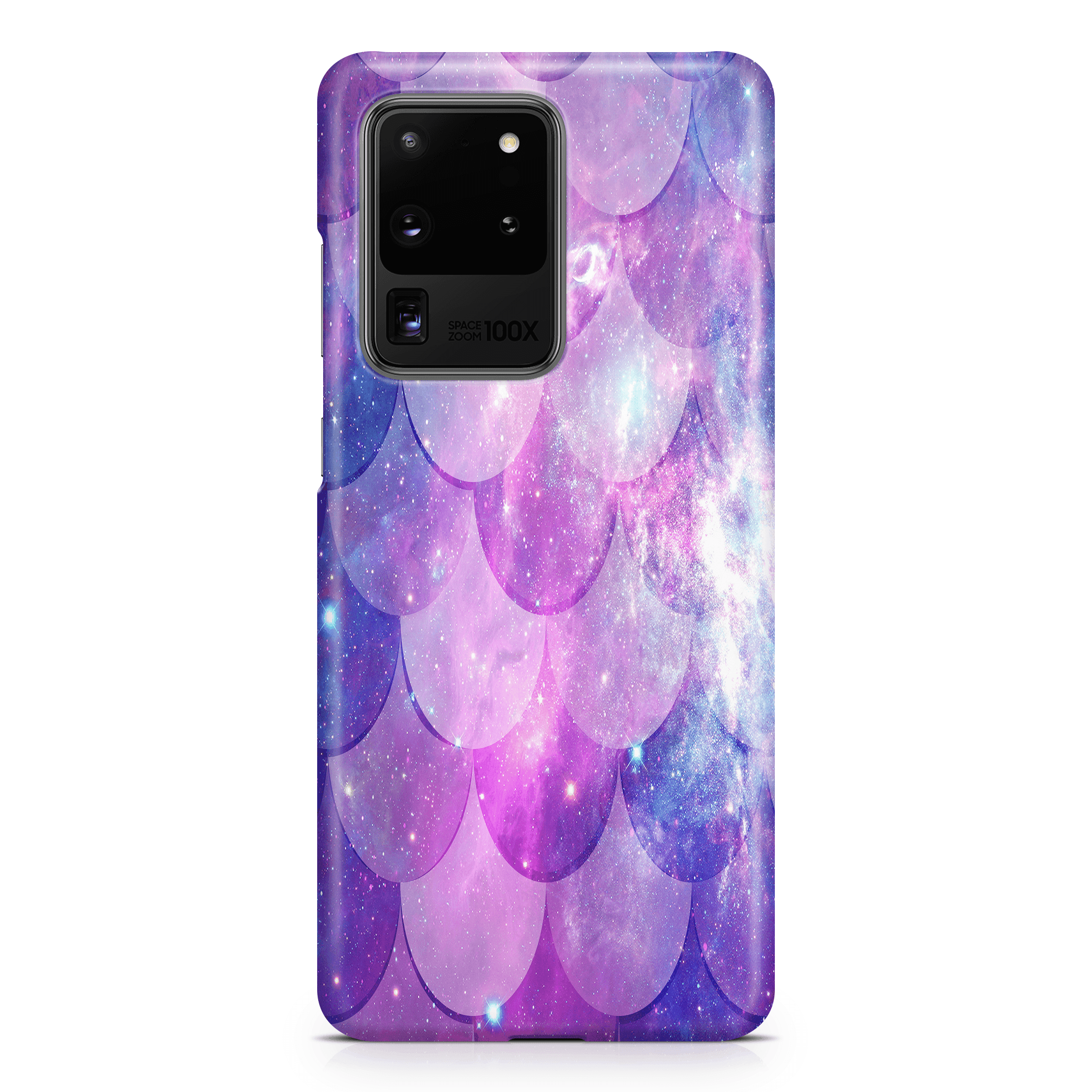 Purple Space Mermaid Scale - Samsung phone case designs by CaseSwagger
