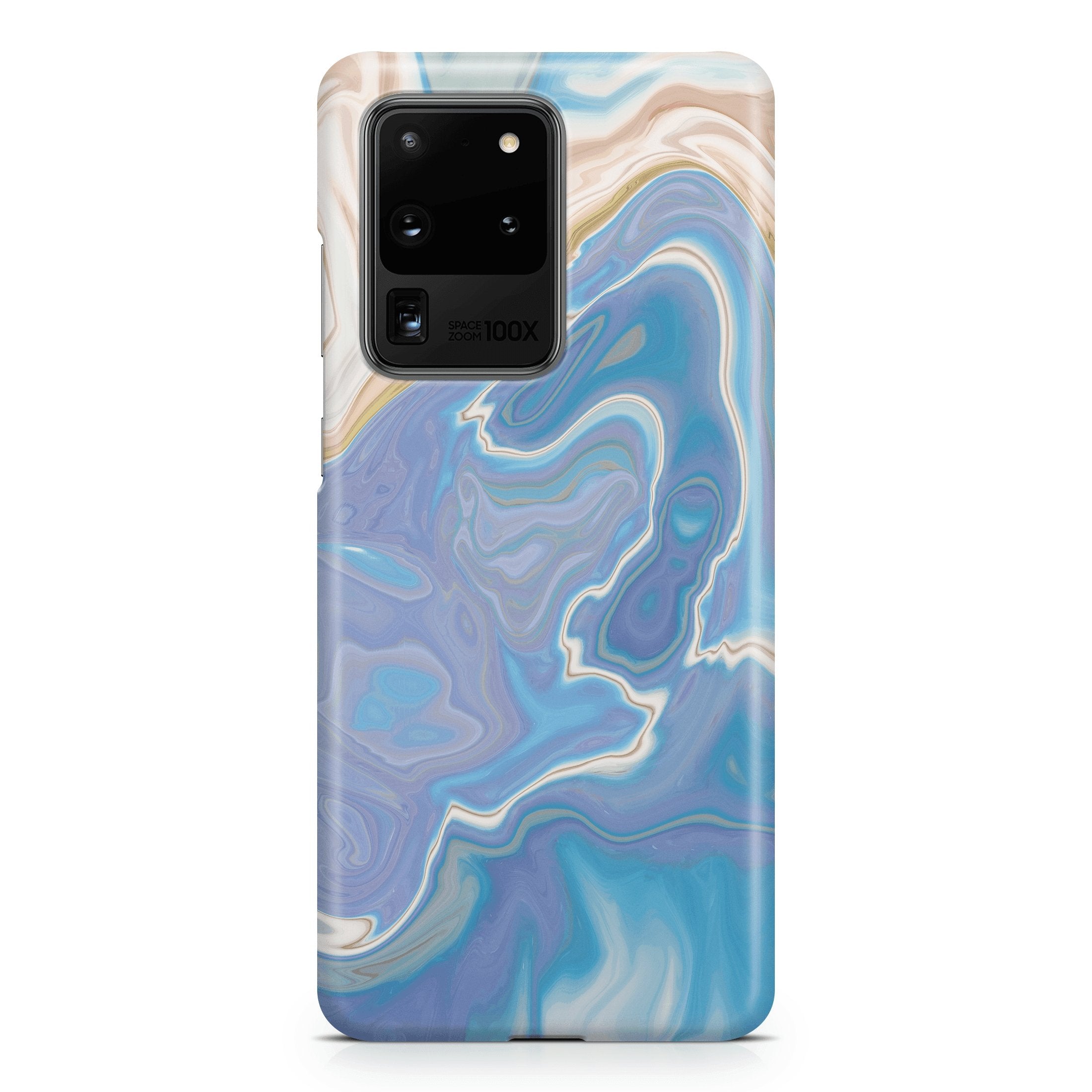 Purple Turquoise Agate - Samsung phone case designs by CaseSwagger