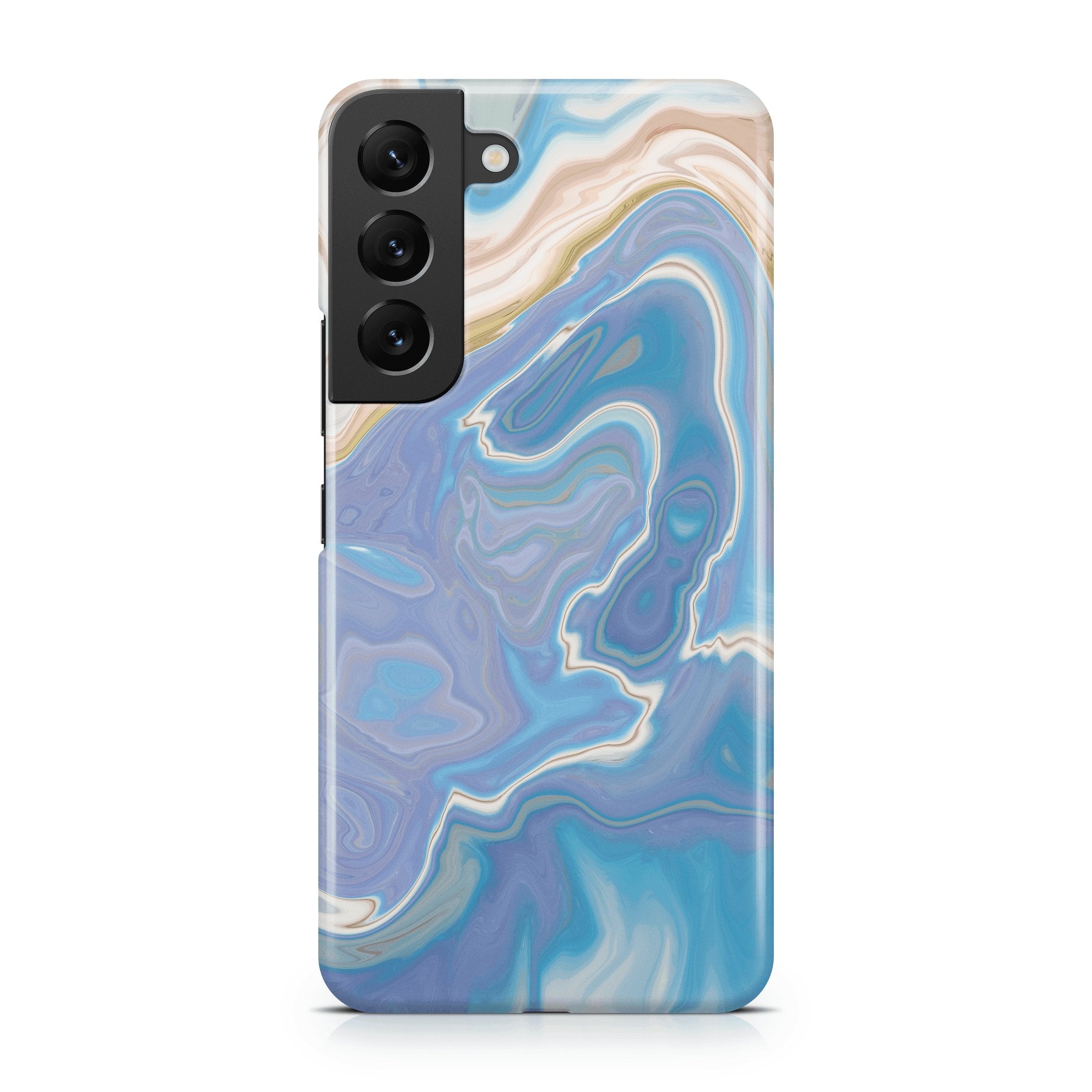 Purple Turquoise Agate - Samsung phone case designs by CaseSwagger
