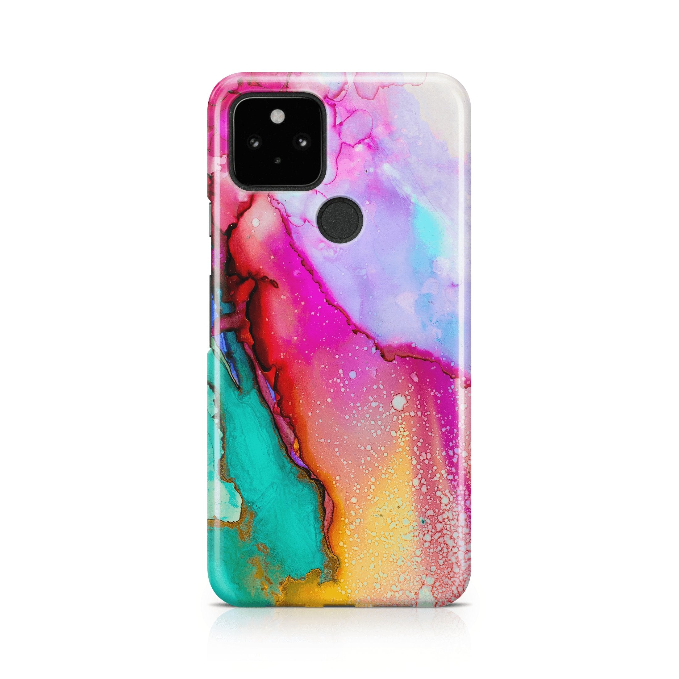 Rainbow Splash - Google phone case designs by CaseSwagger