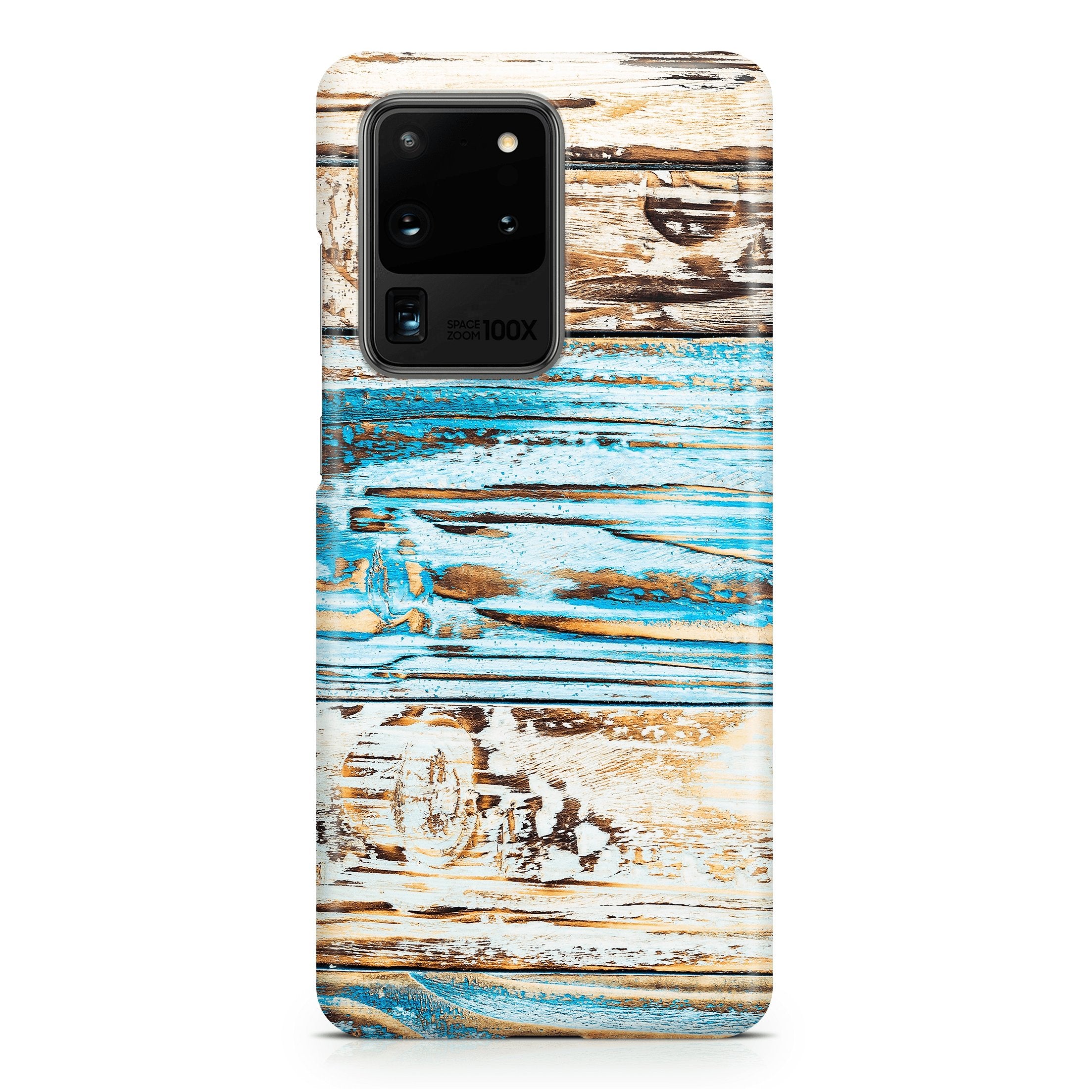 Scrapped Bluewash - Samsung phone case designs by CaseSwagger