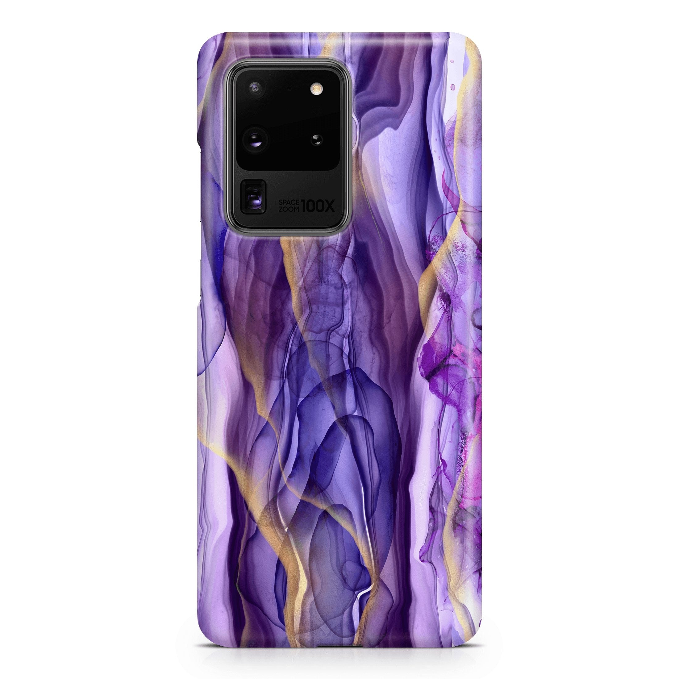 Violet Wisps - Samsung phone case designs by CaseSwagger