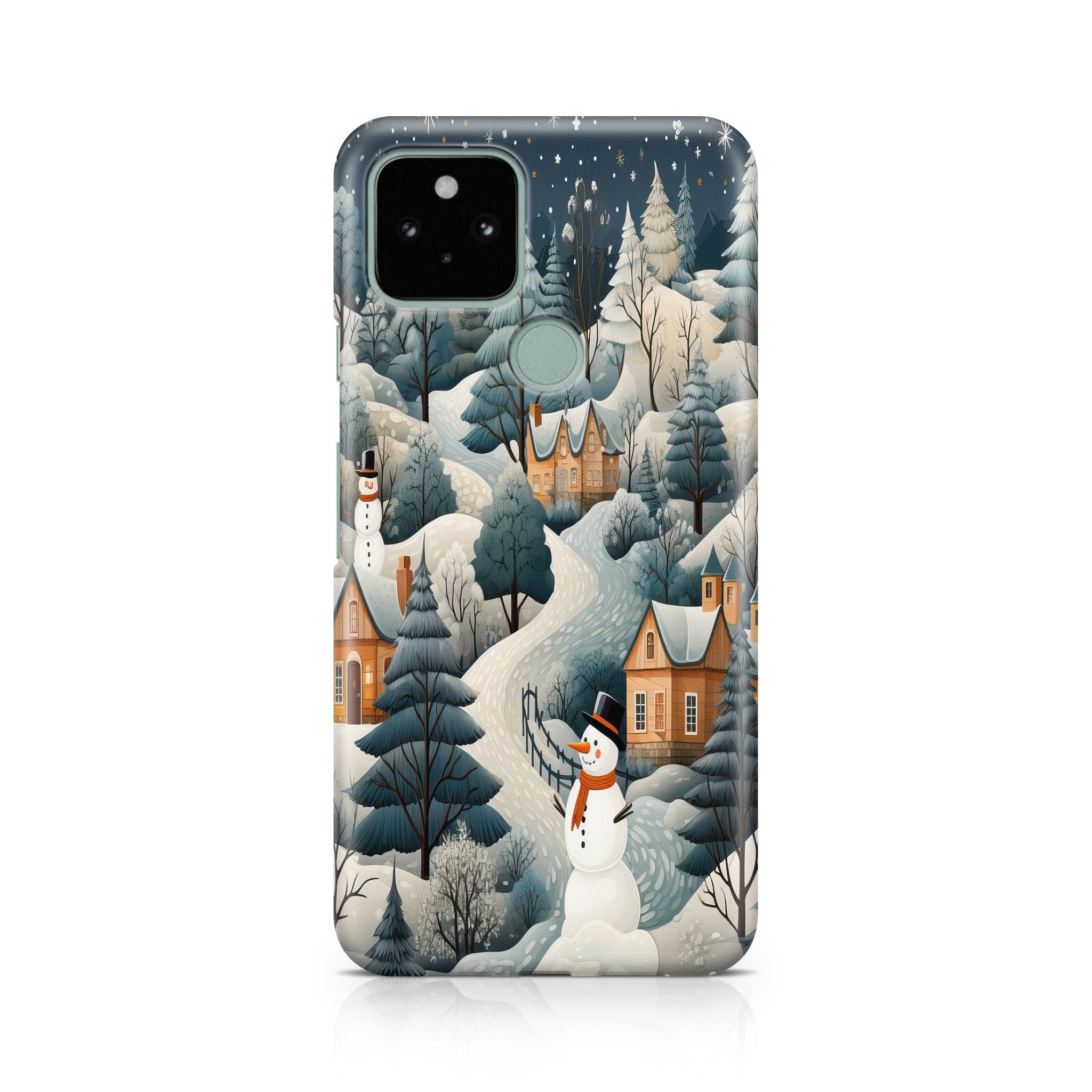 Winter Night - Google phone case designs by CaseSwagger