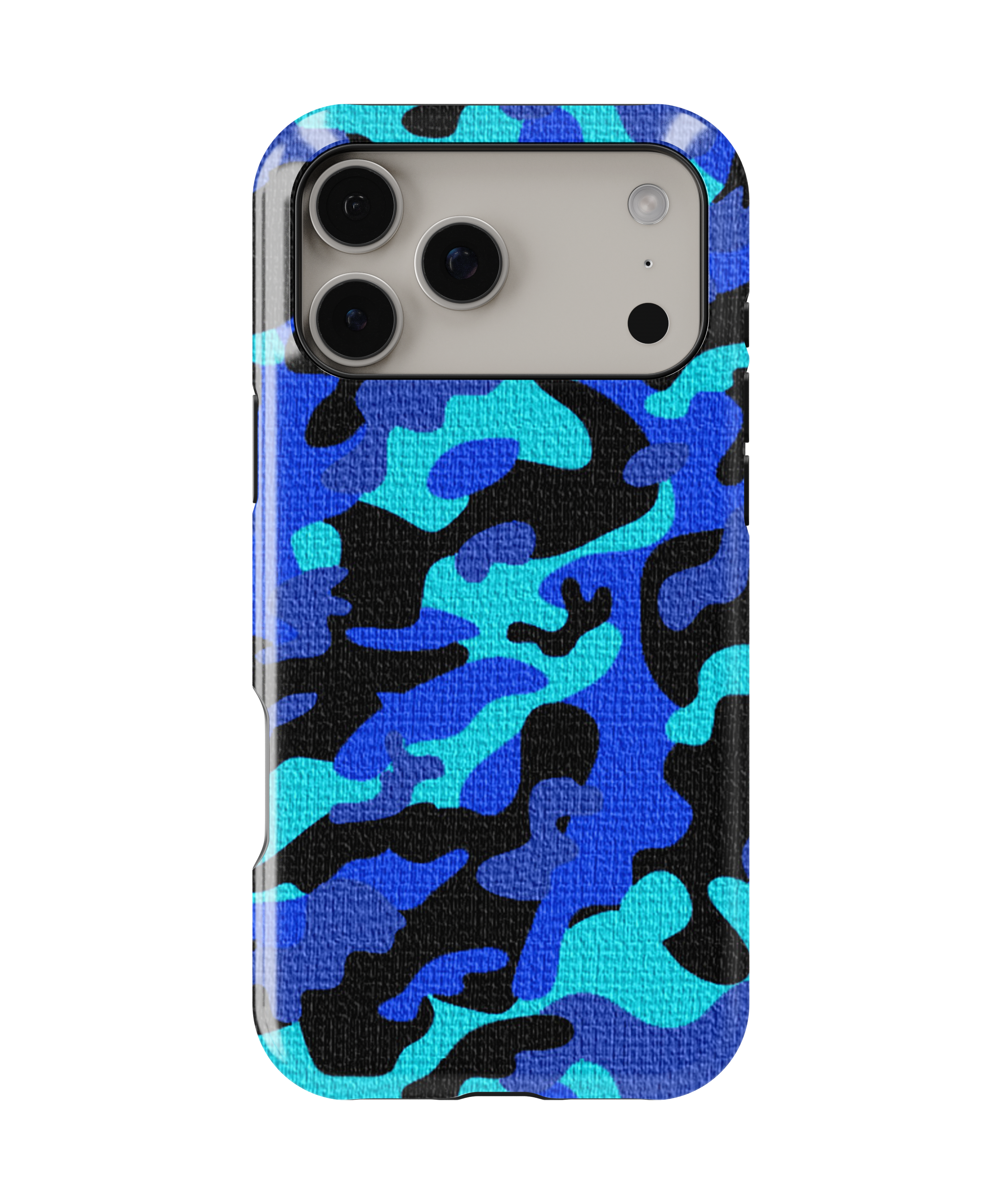 Blue Camo - iPhone