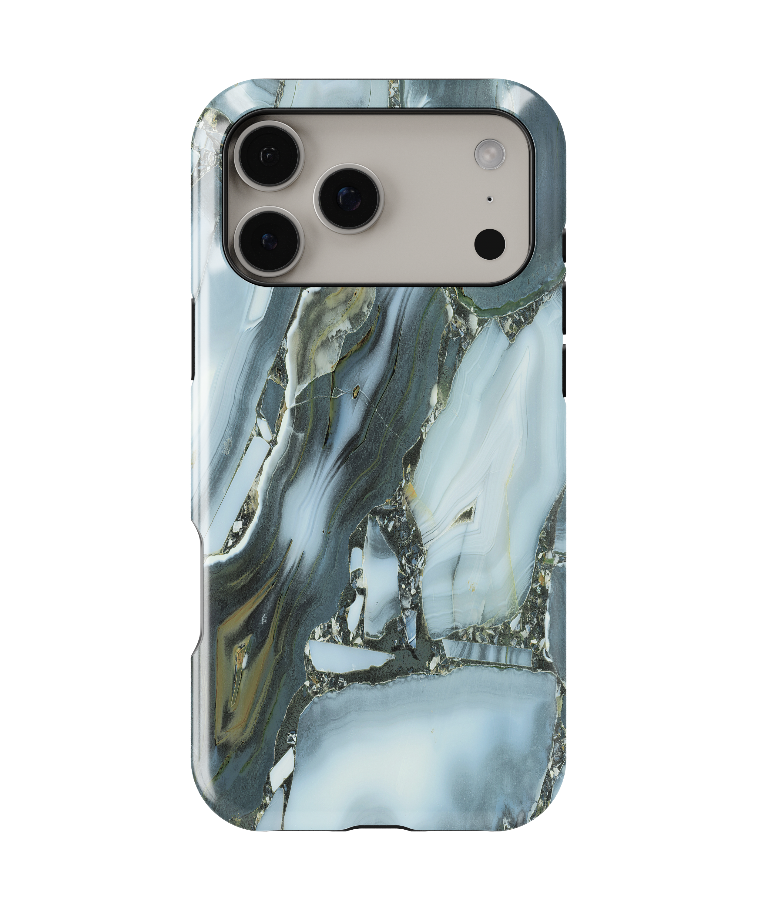 Blue Grey Agate - iPhone