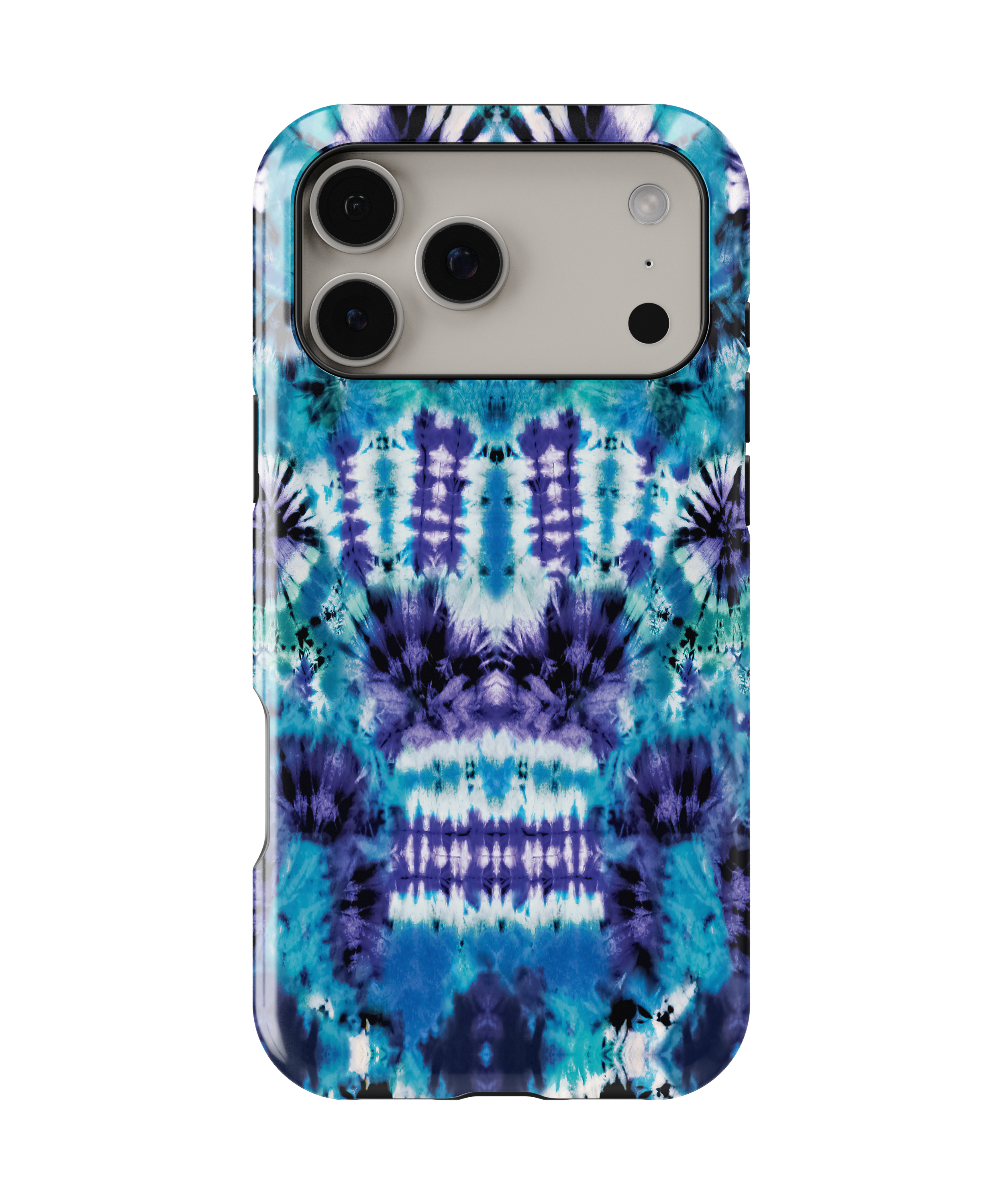Blue Tie Dye - iPhone