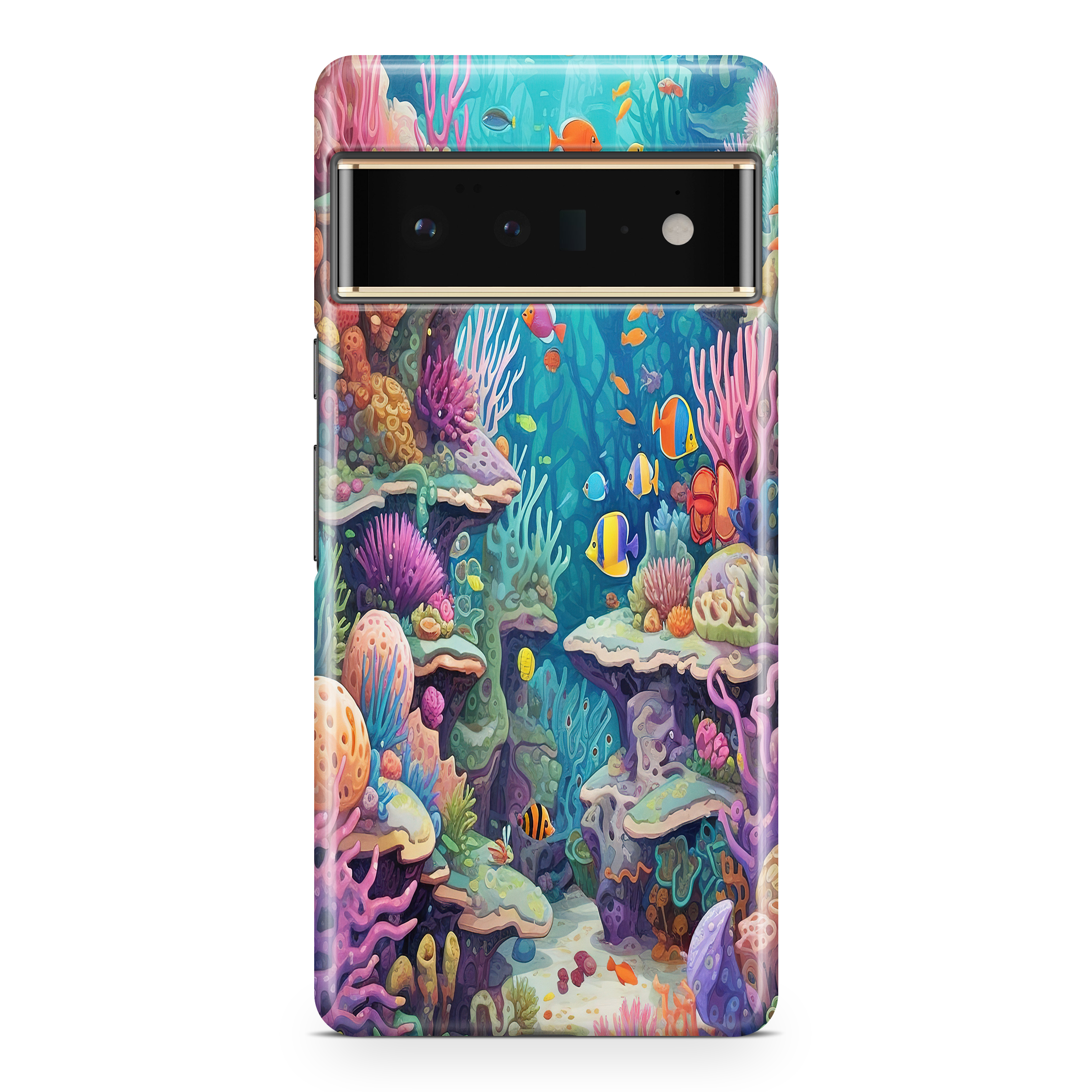 Daydream Coral - Google phone case designs by CaseSwagger