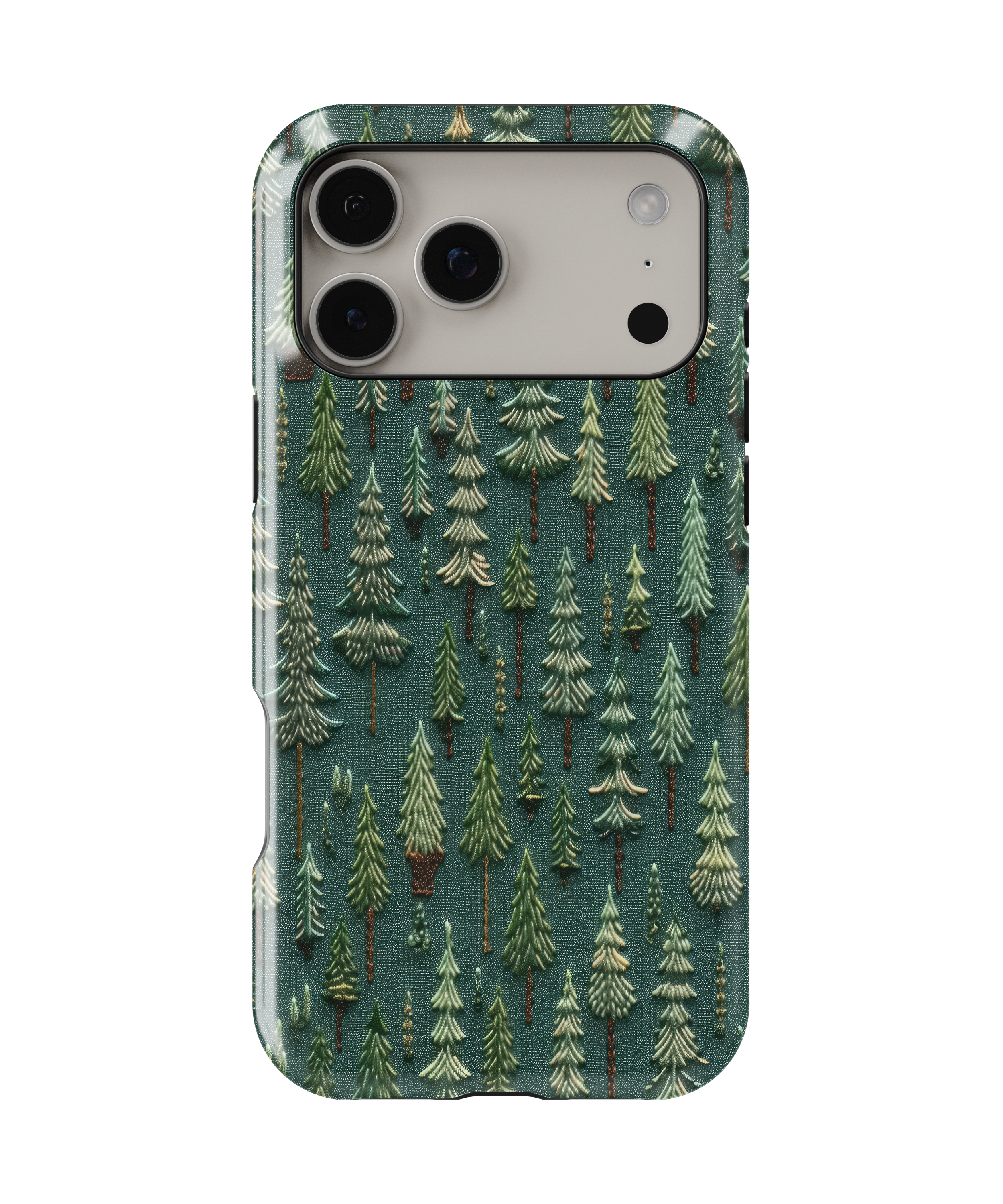 Embroidered Forest - iPhone