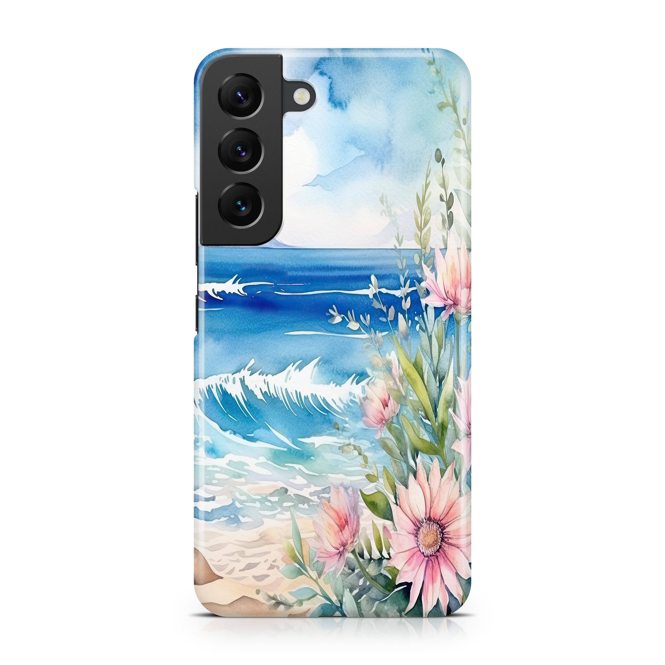 Floral Beach - Samsung Galaxy Case