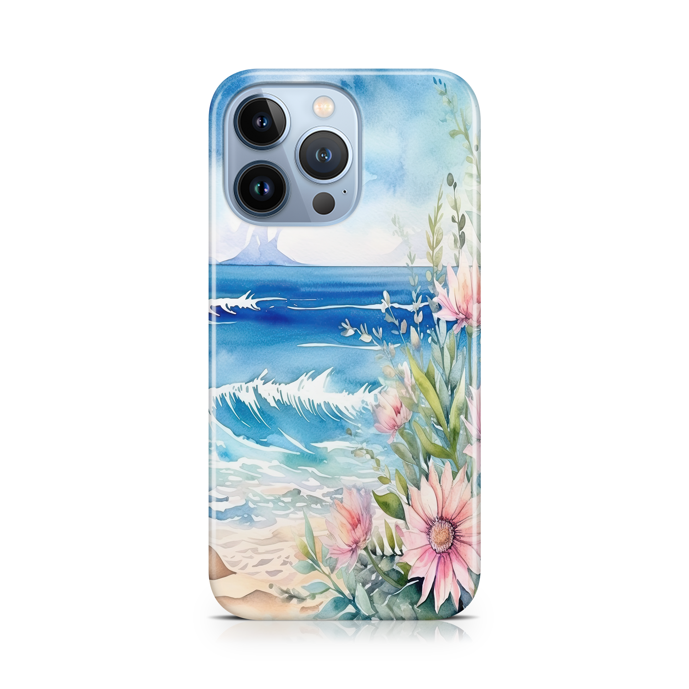 Floral Beach - Apple iPhone Case