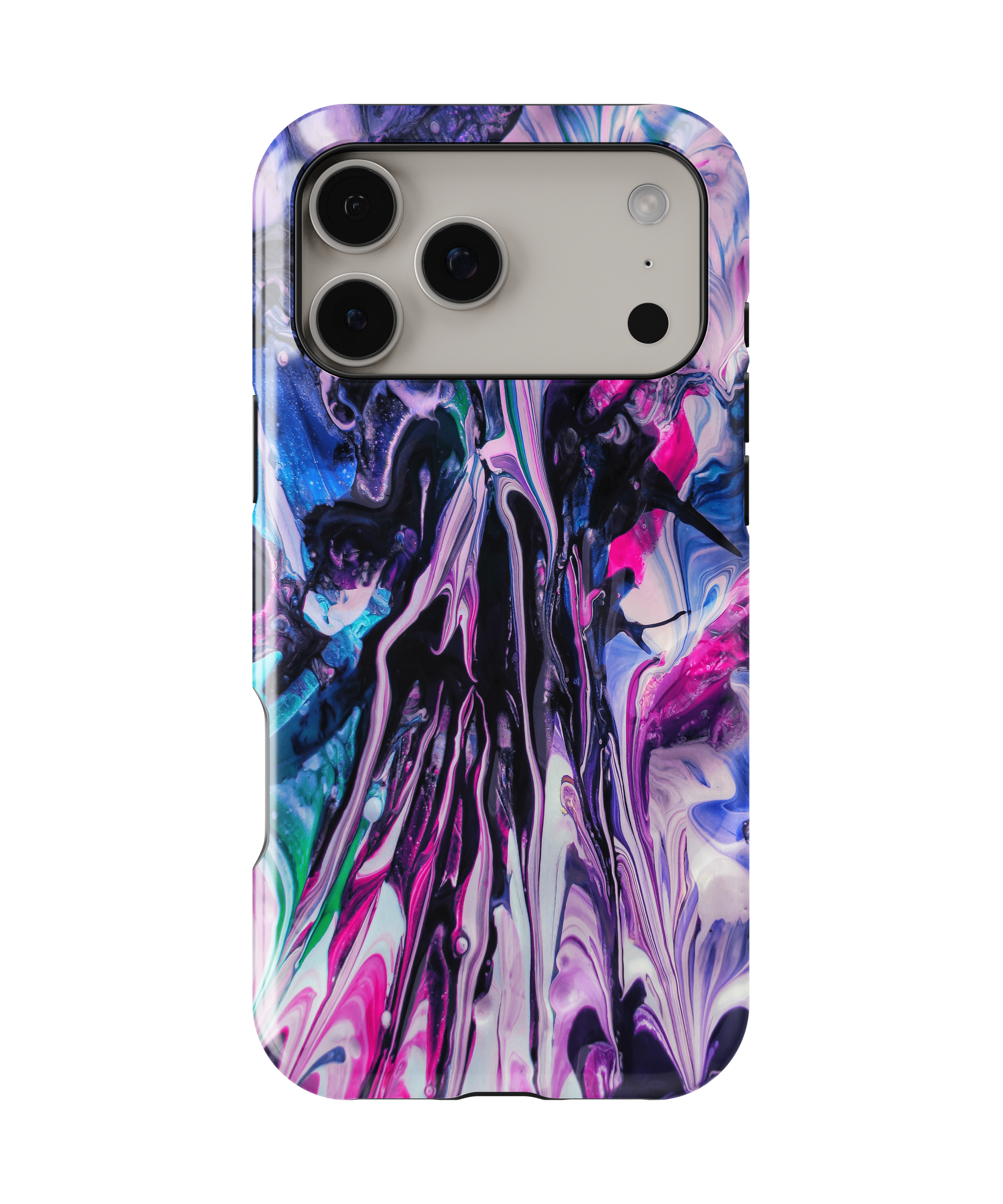 Fluid Acrylic Chaos - iPhone