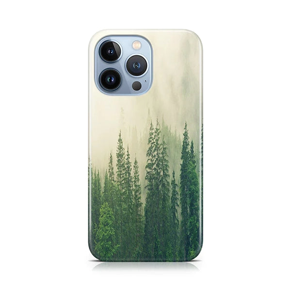 Apple iPhone Collection Page showing Fog Forest design