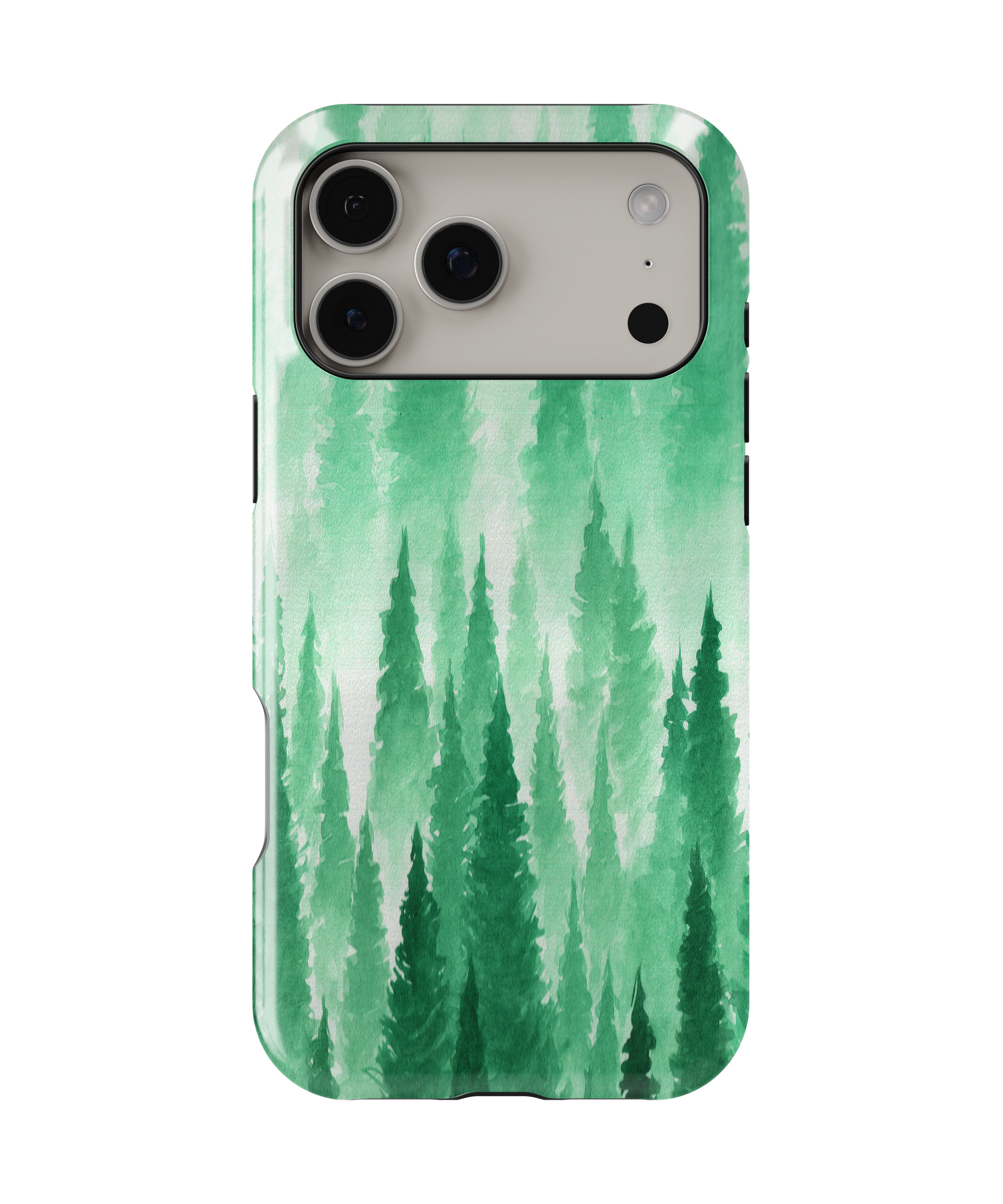Green Mist Forest - iPhone