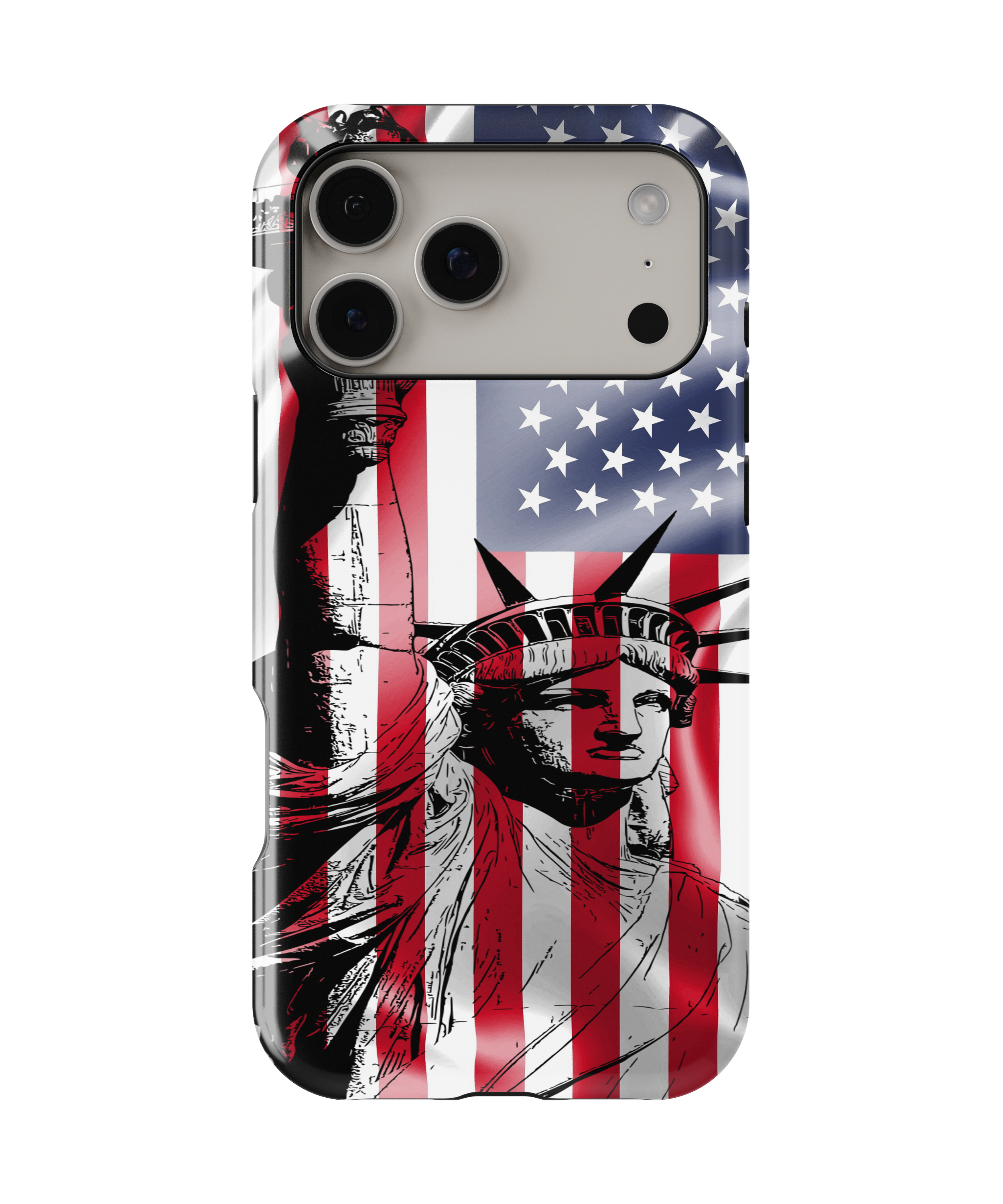 Lady Liberty American Flag - iPhone