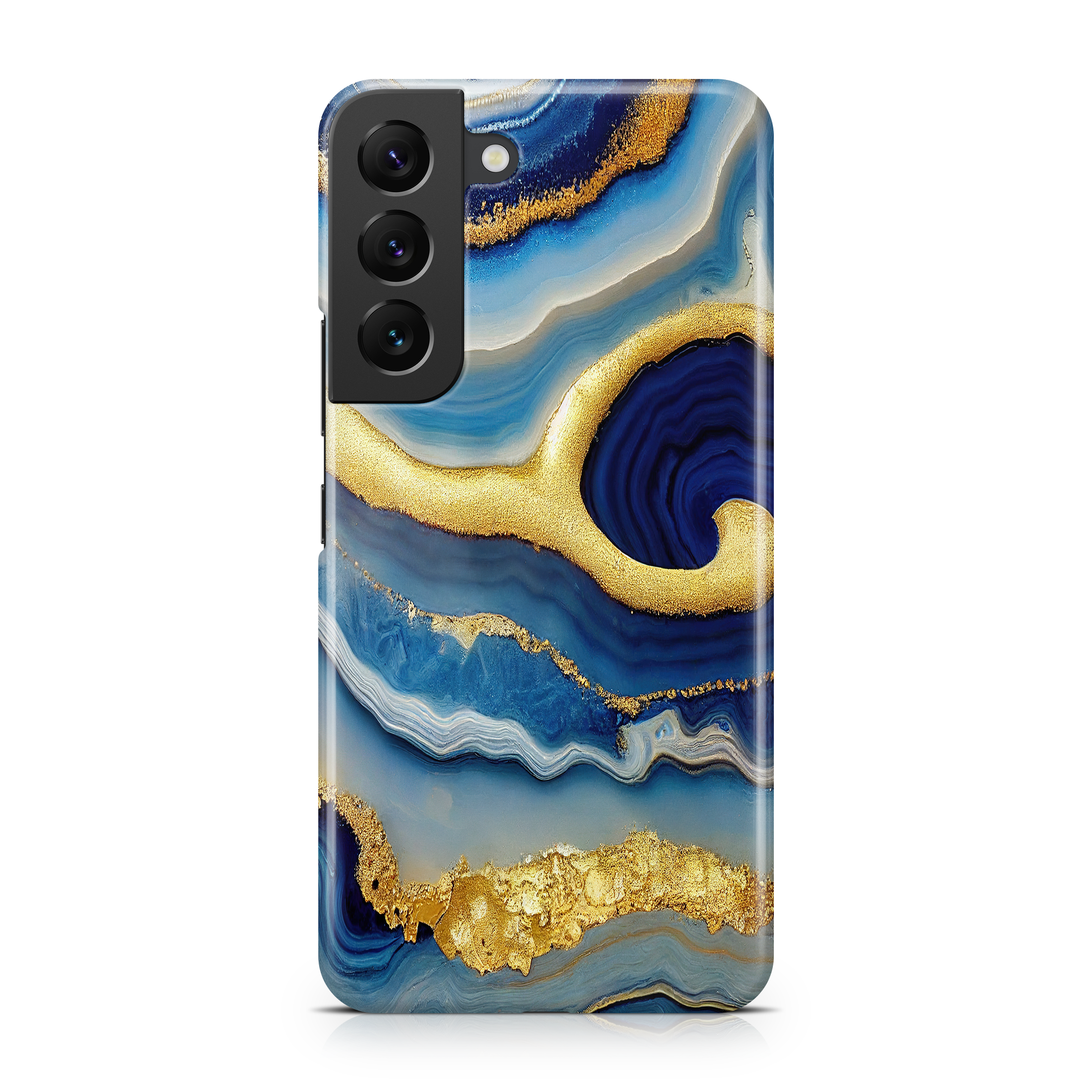 Magna Blue Marble - Samsung phone case designs by CaseSwagger