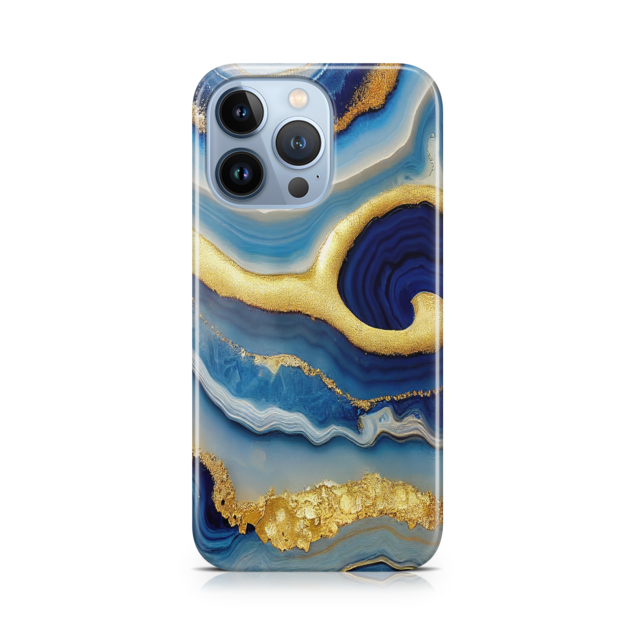 Magna Blue Marble - iPhone phone case designs by CaseSwagger