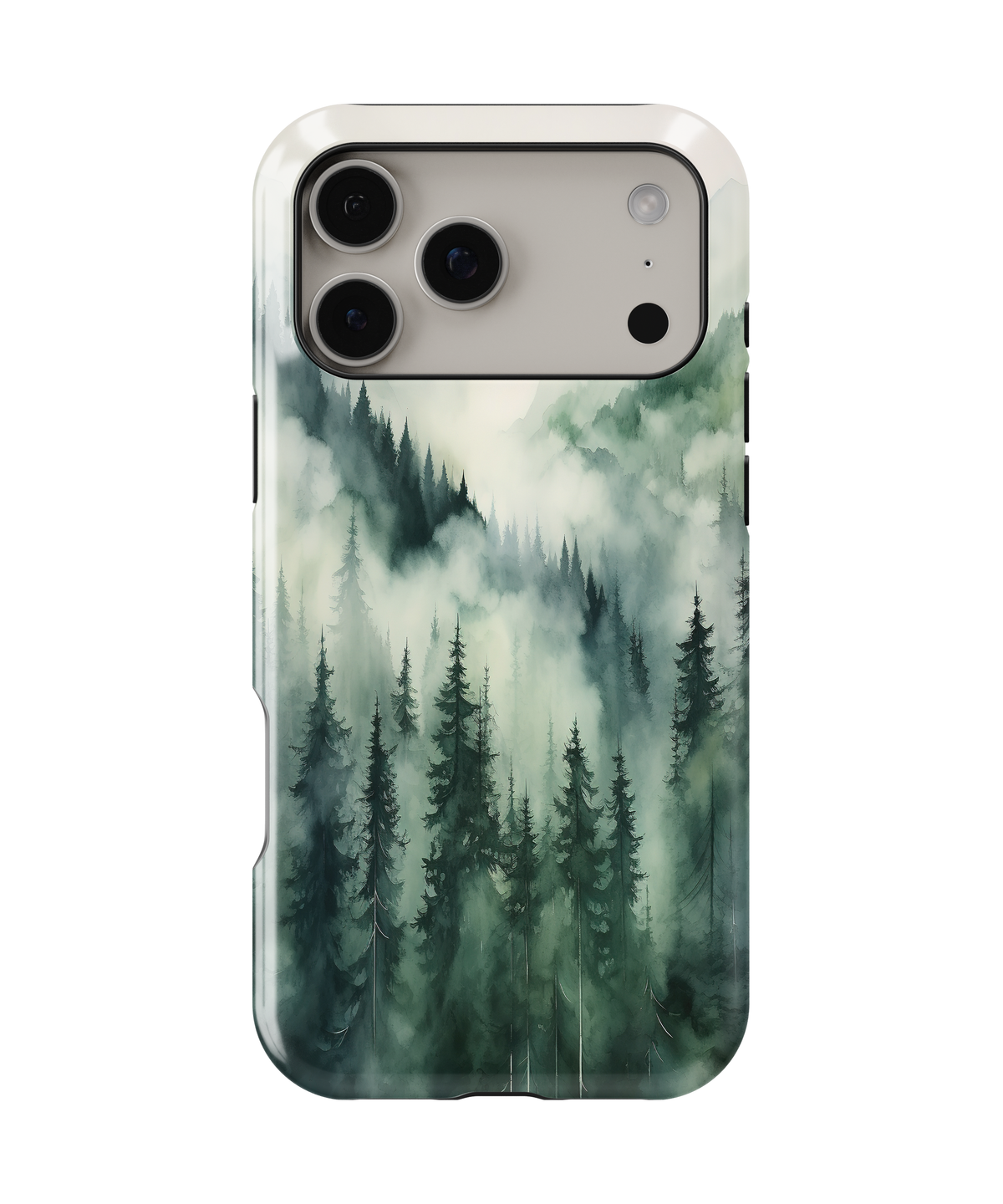 Misty Mountains iPhone Case - CaseSwagger Premium Design
