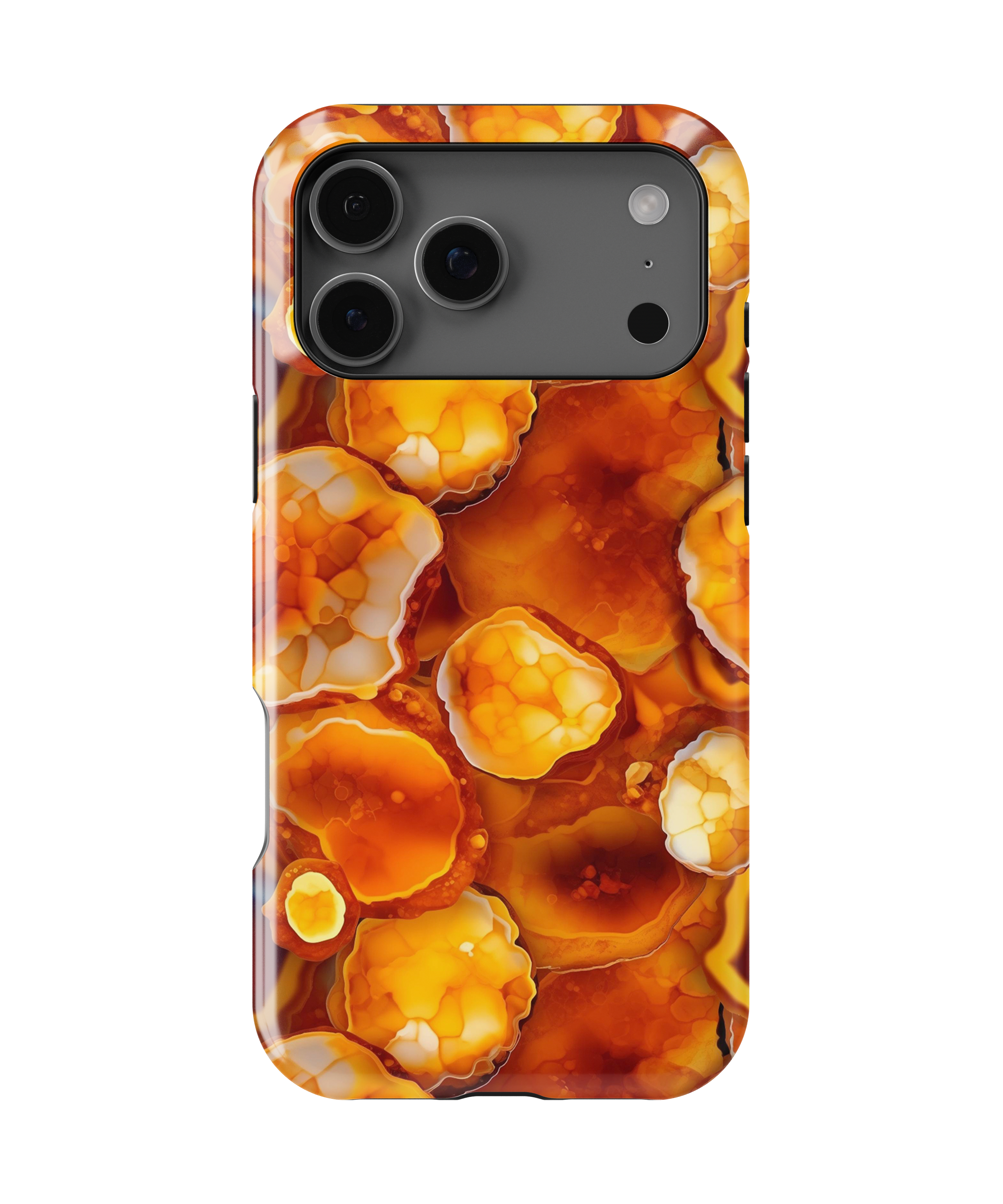 Orange Geode - iPhone