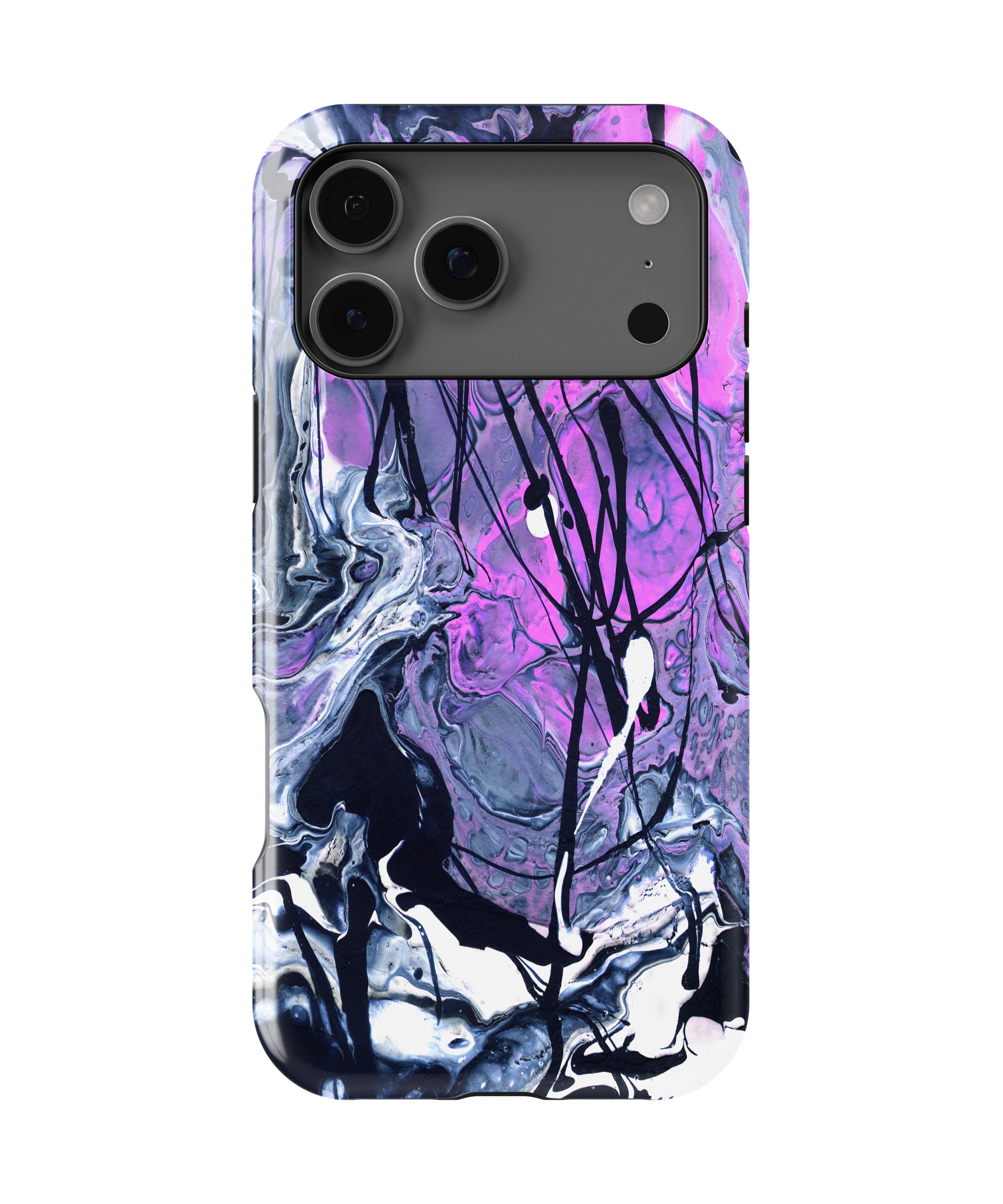 Pink Fluid Acrylic - iPhone
